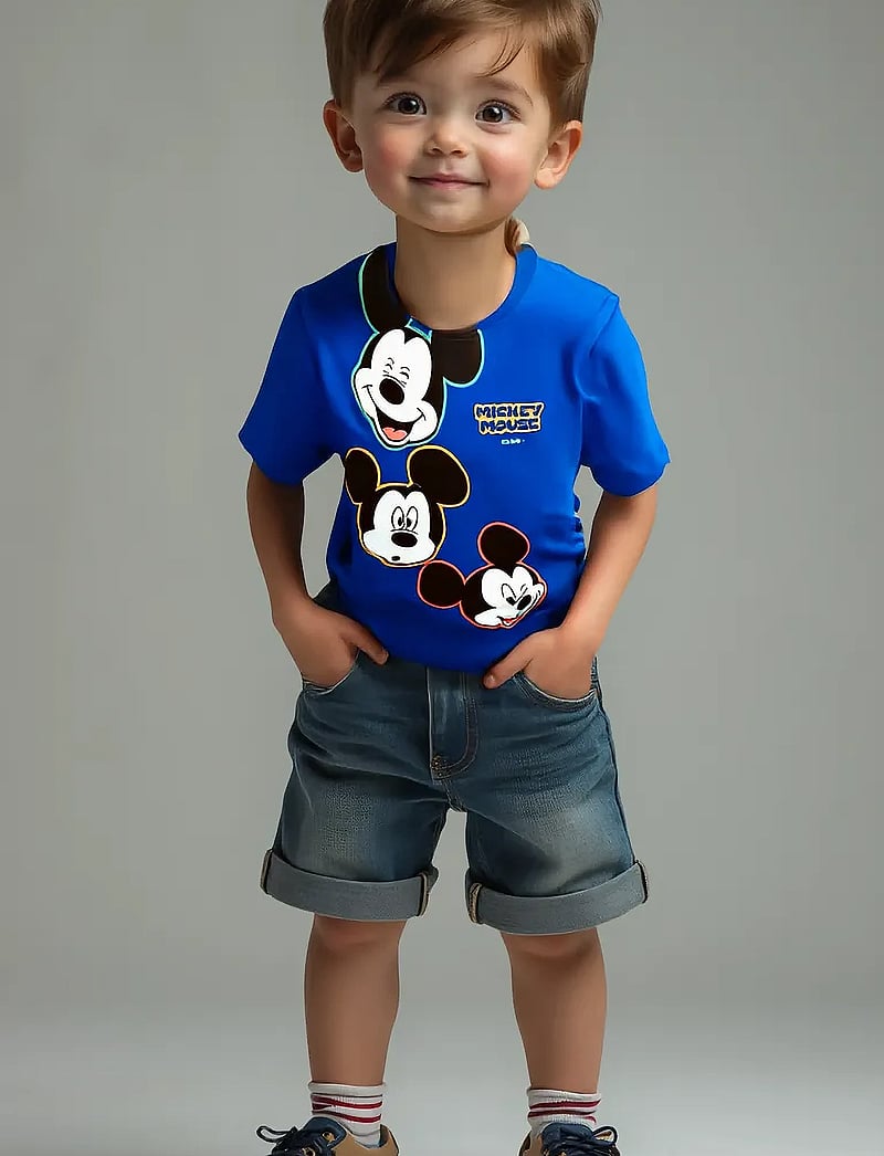 Musse Pigg - TSHIRT - kortärmade t-shirts - blue - 0