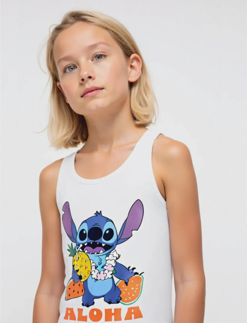 Lilo & Stitch - T SHIRT - linnen - white - 0