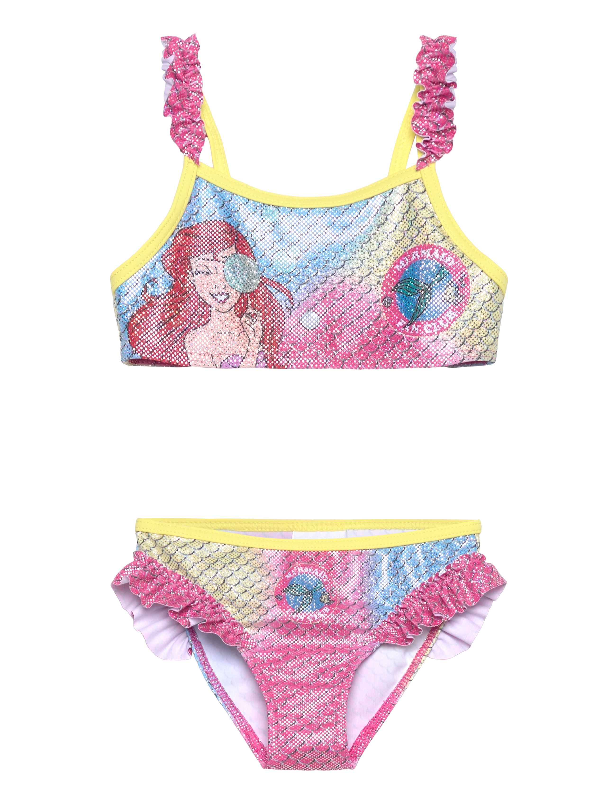 Princesses Swimsuit, Bikini, Multi/mønstret, Str: 104
