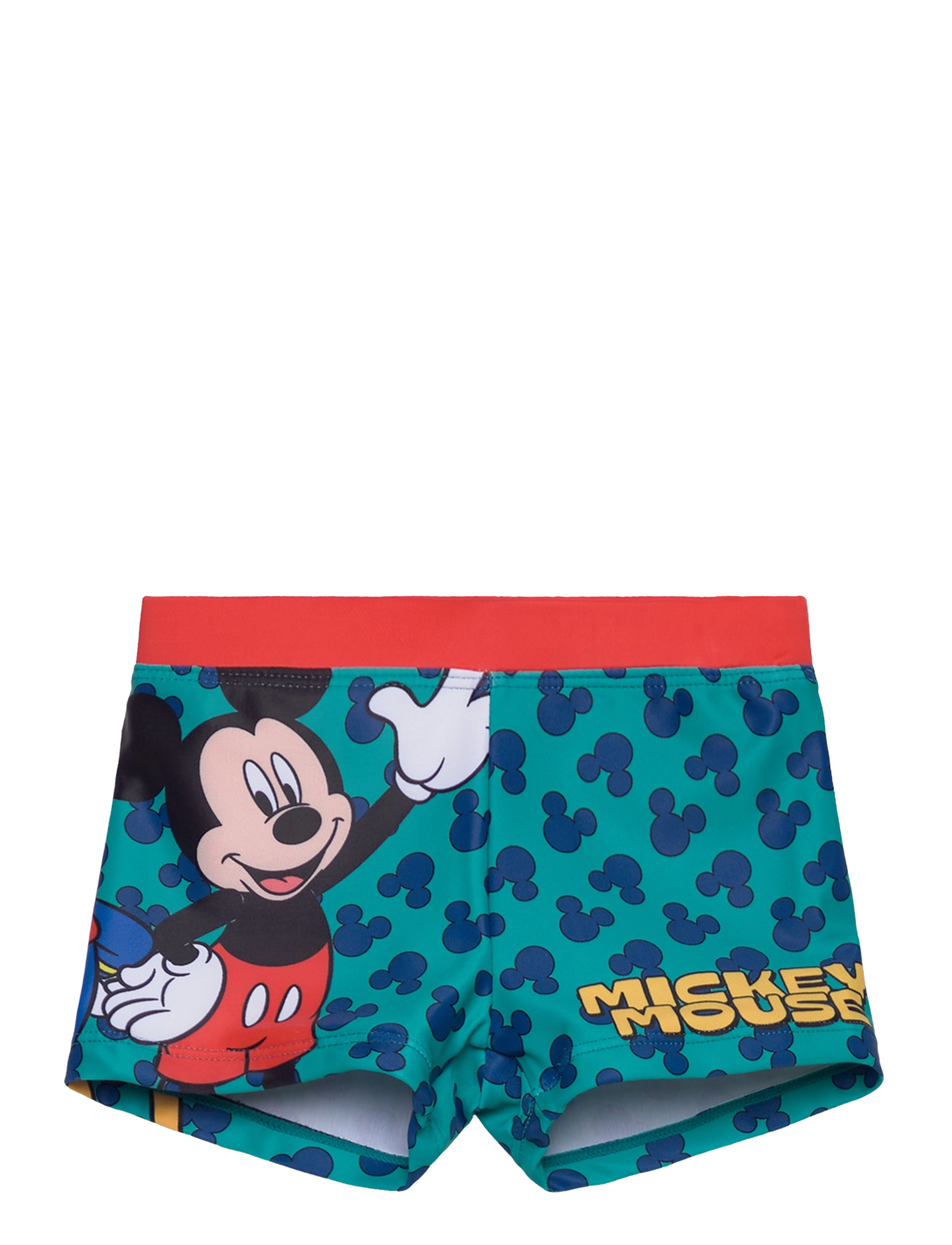 Mickey Mouse Swimsuit, 104, Bademode, Mehrfarbig/gemustert - Swimshorts, Kinder