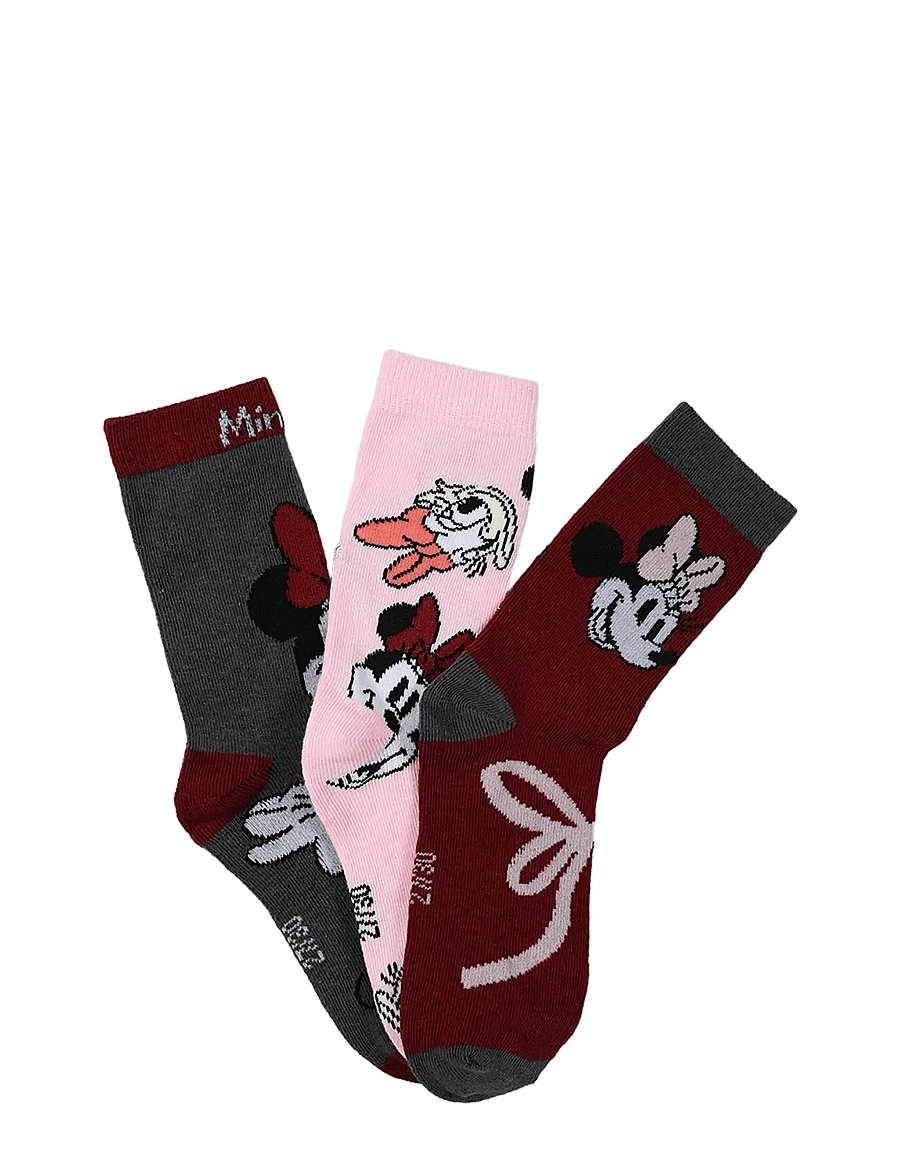 Minnie Mouse - SOCKS - socks - burgundy - 1