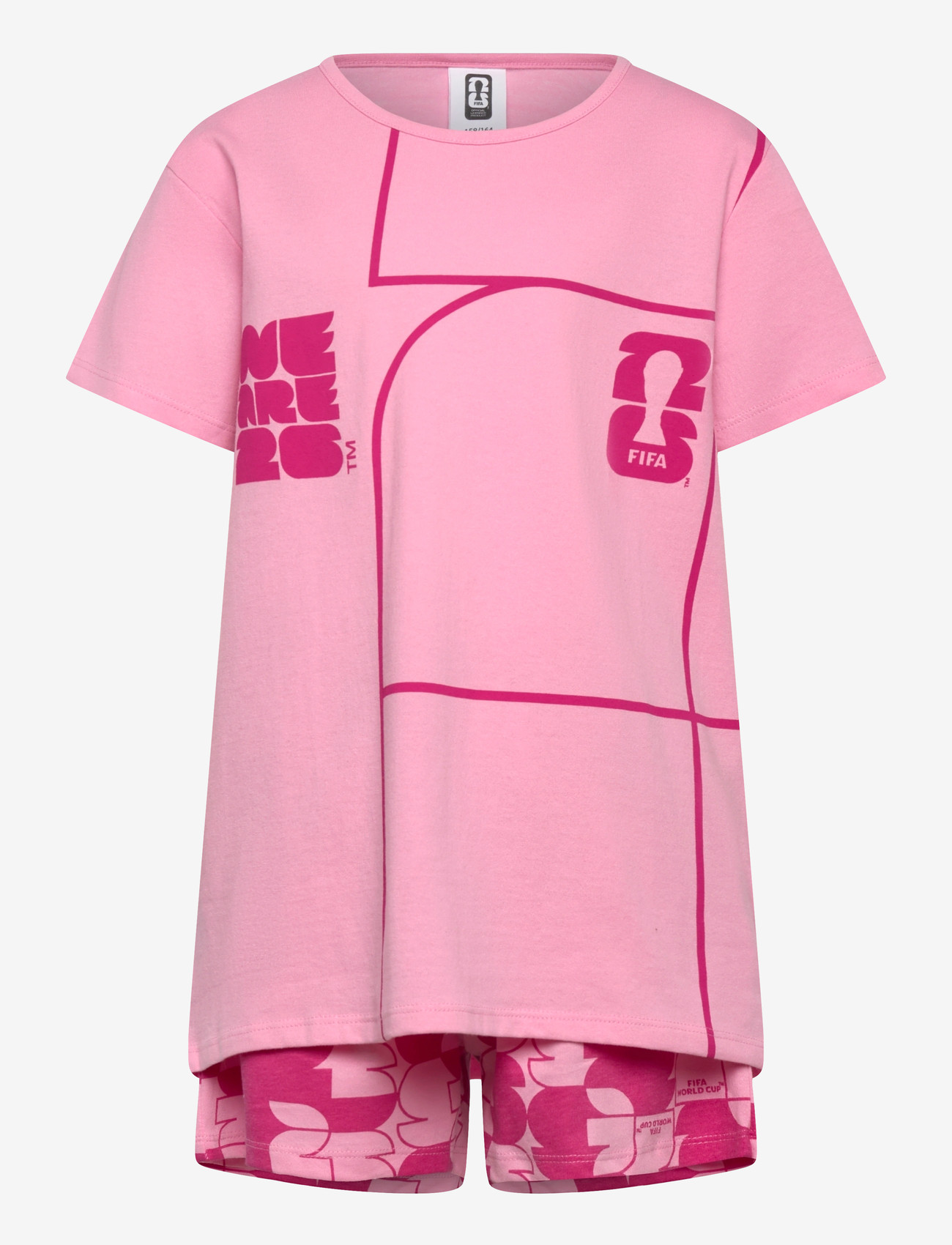 Fifa - pyjama - pyjamasset - pink - 0