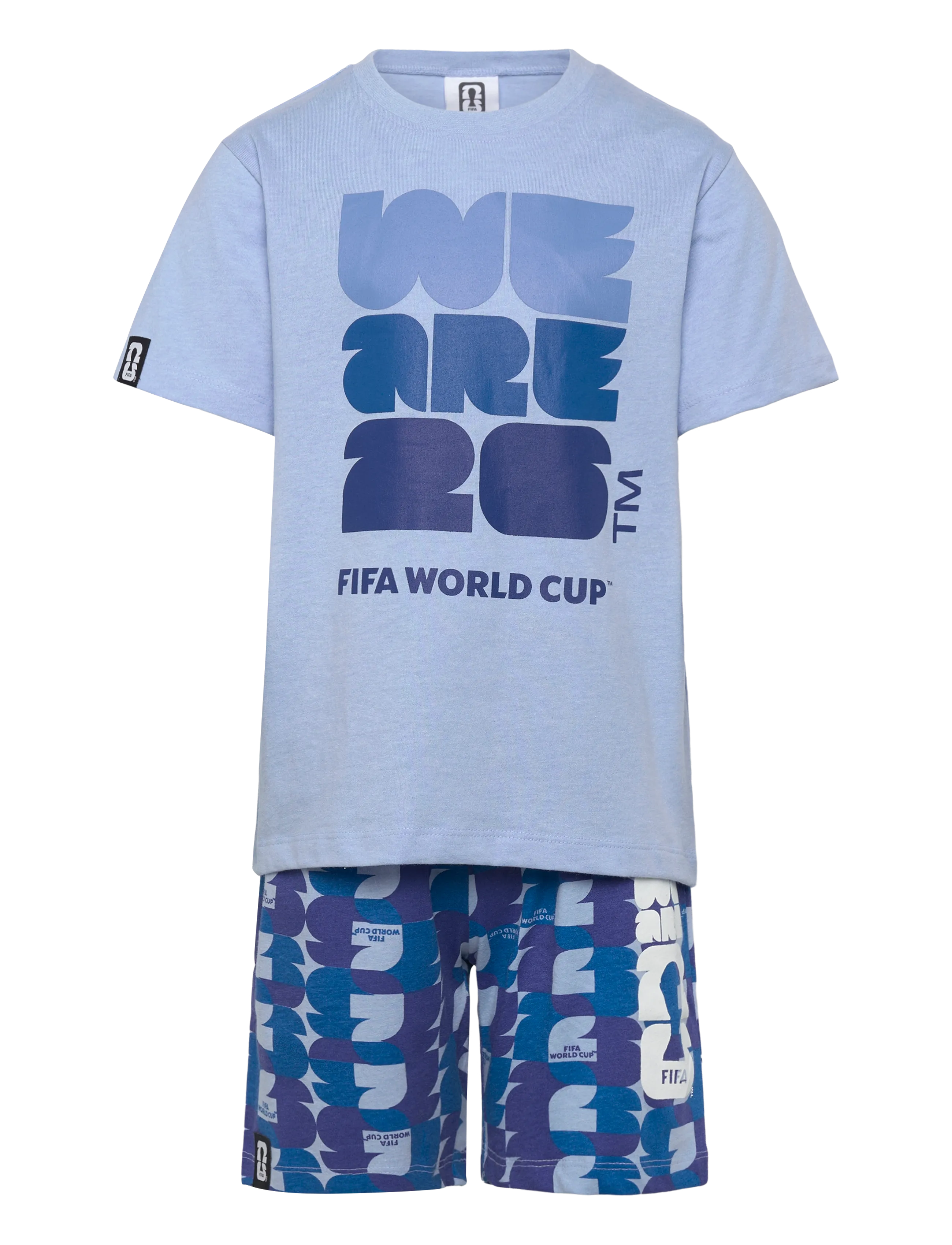 Fifa Pyjama, 122, Blue, Pyjamas > Pyjamas-Sæt, Børn