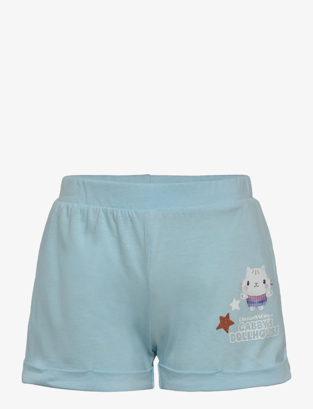 Gabby's Dollhouse - T SHIRT + SHORT - set med kortärmad t-shirt - white - 2