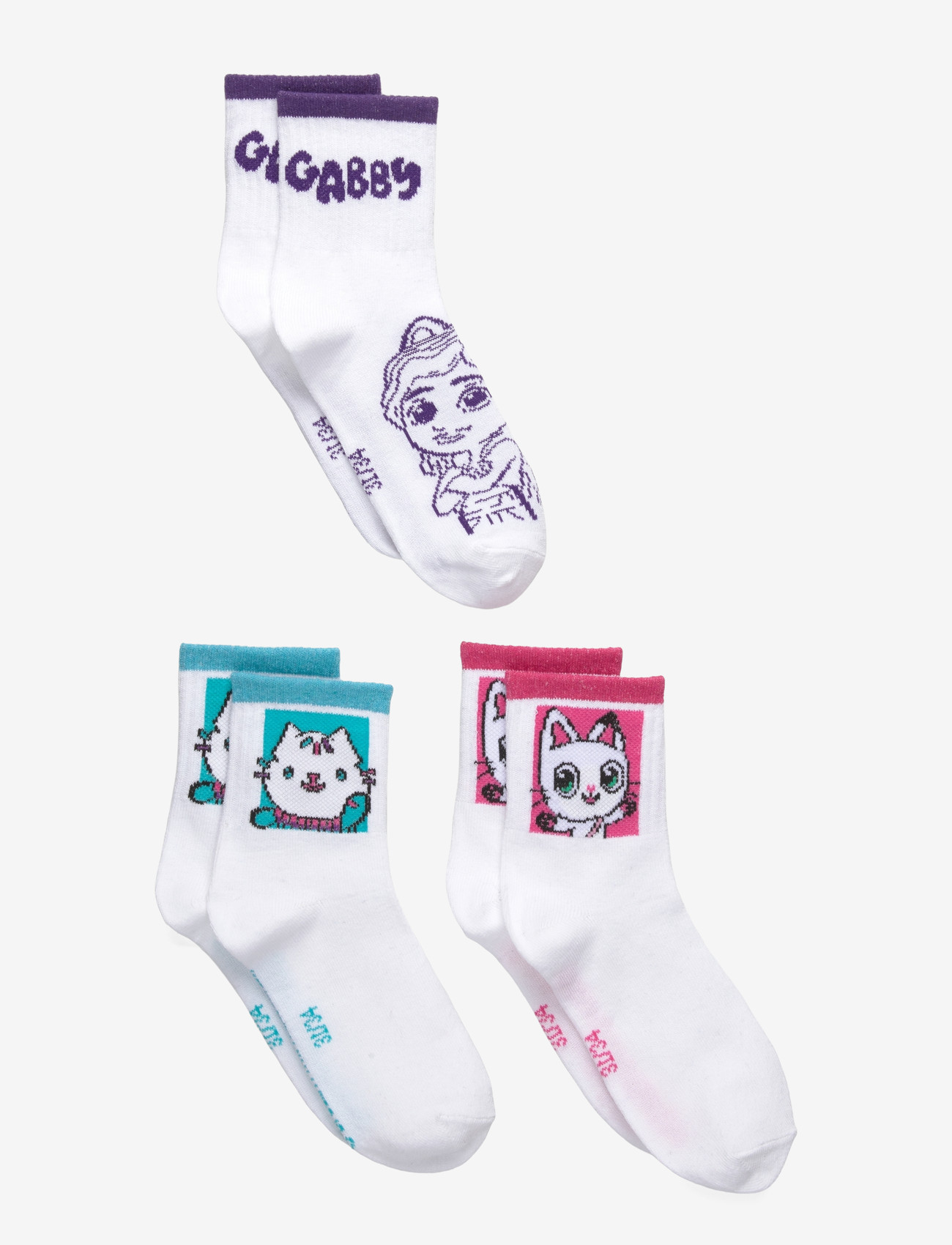 Gabby's Dollhouse - SOCKS - strømper - pack1 - 0