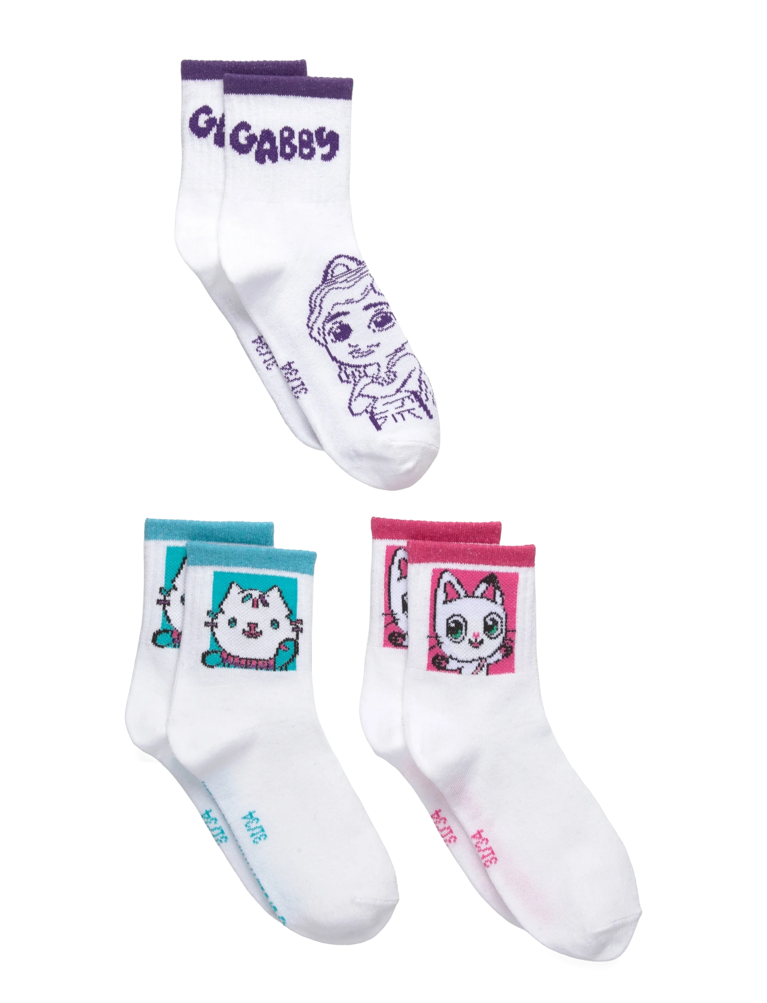 Gabby's Dollhouse SOCKS - Kleidung - PACK1 / white