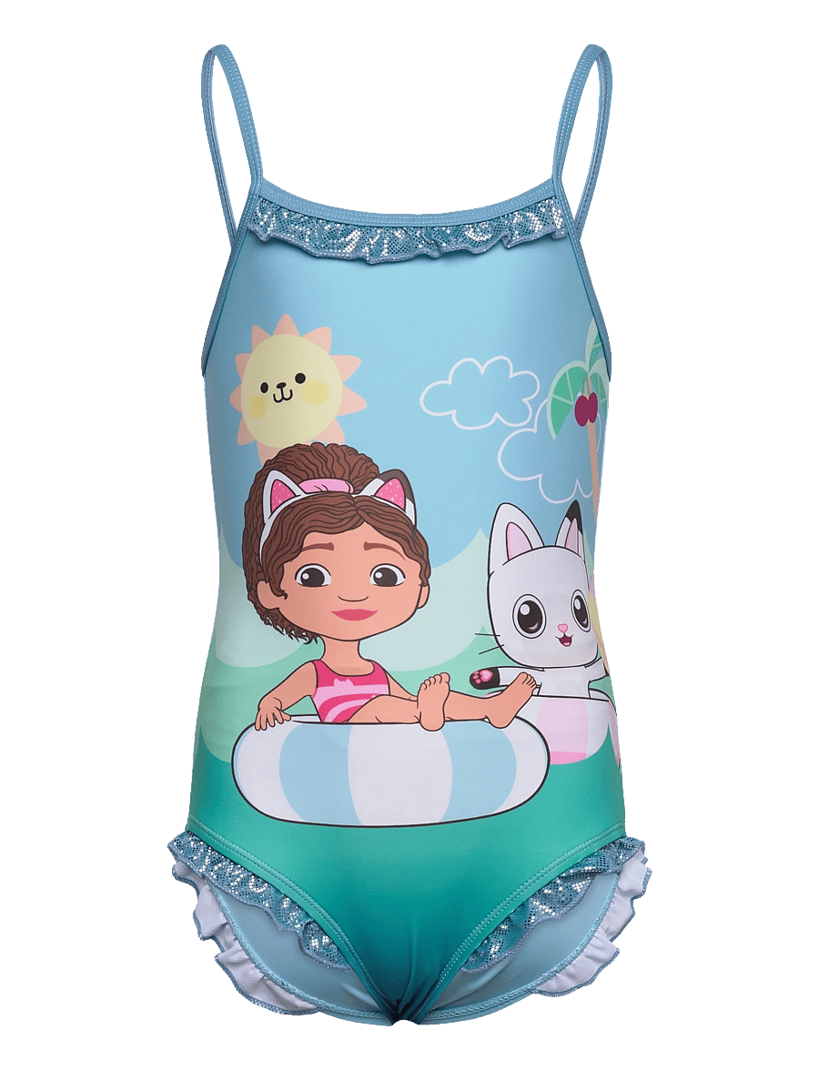 Gabby's Dollhouse - swimwear - baddräkter - blue - 0