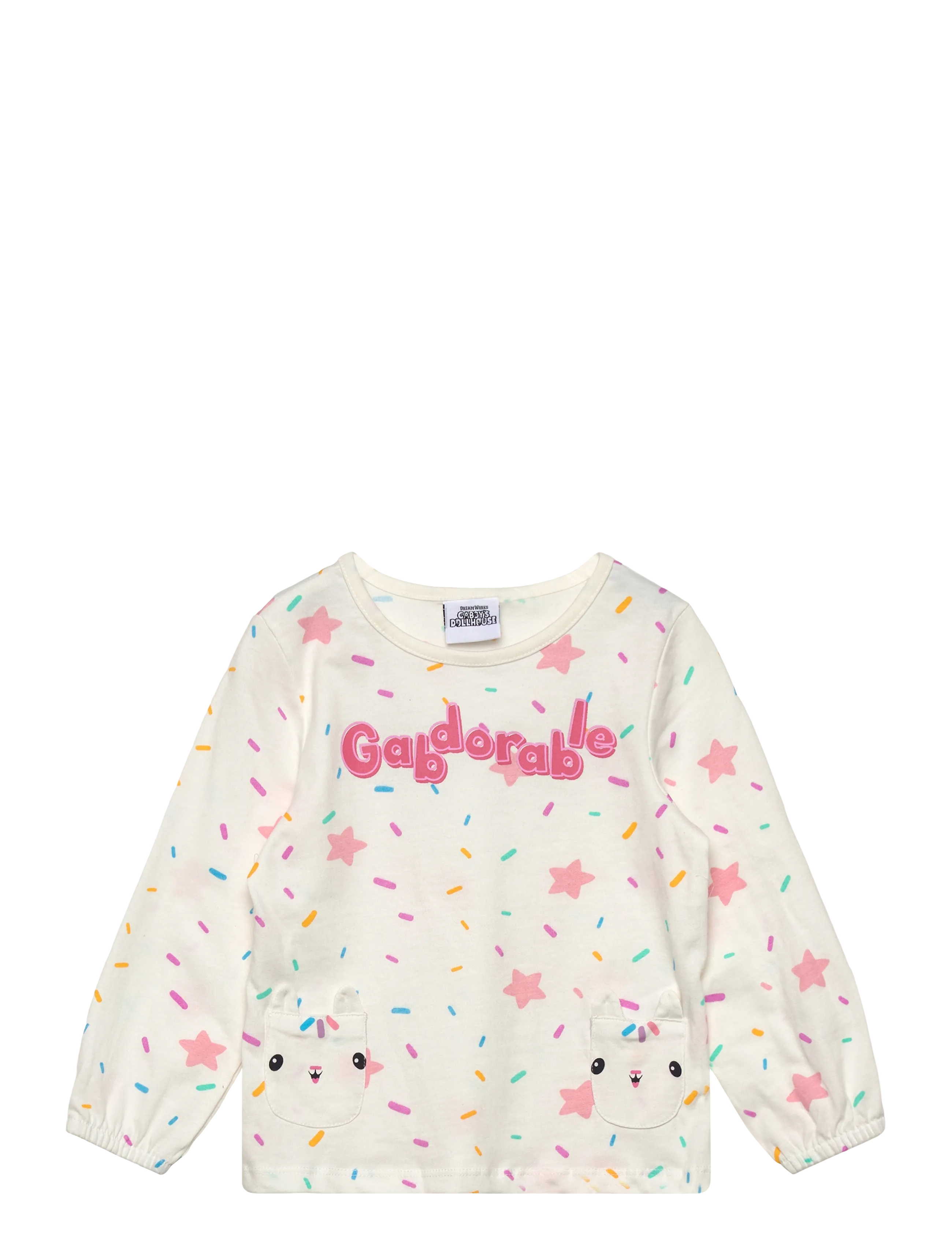 GABBY'S DOLLHOUSE Tshirt Cream - 128 - Kinder