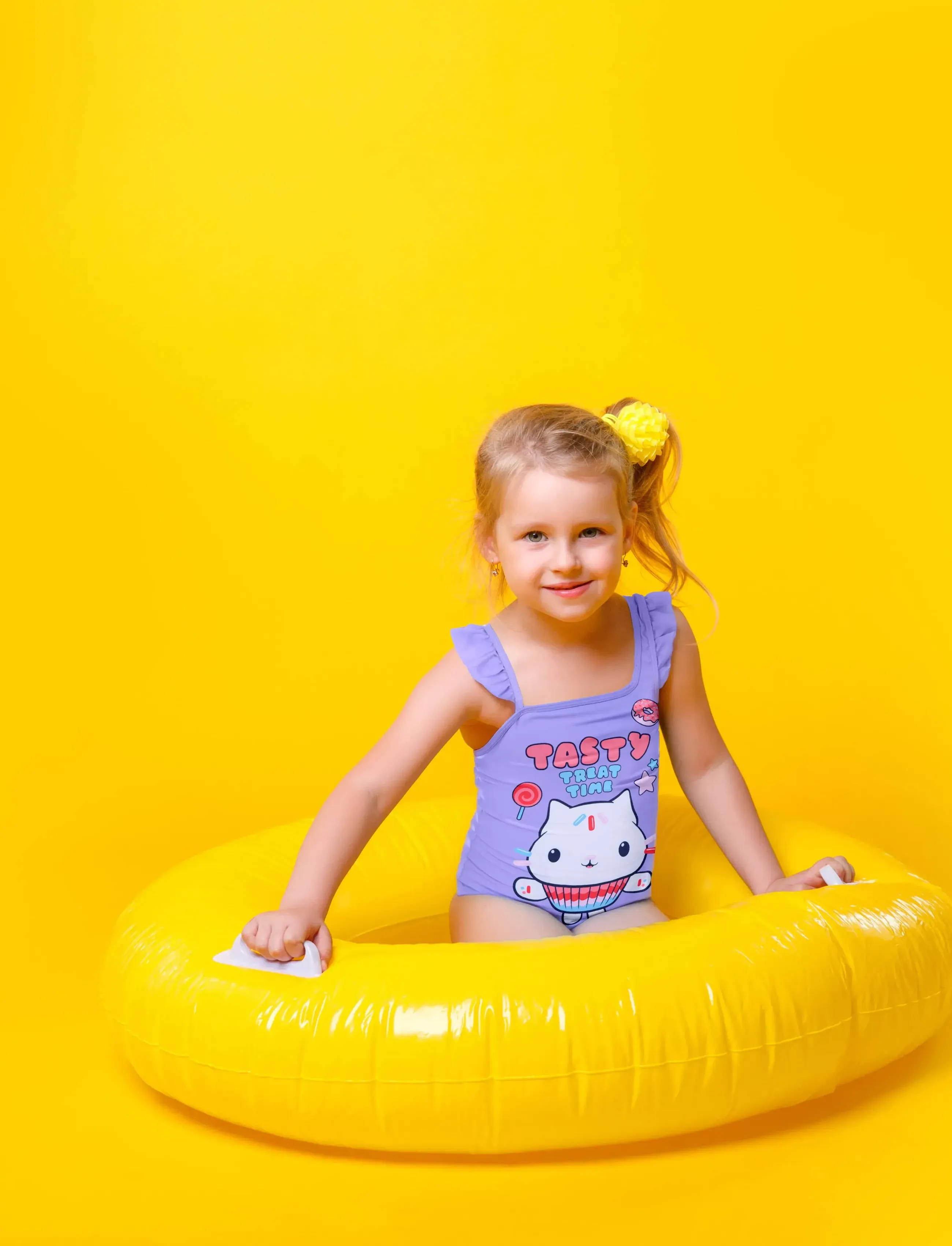 Gabby's Dollhouse Swimsuit, 104, Purple, Badetøj > Badedragter, Børn