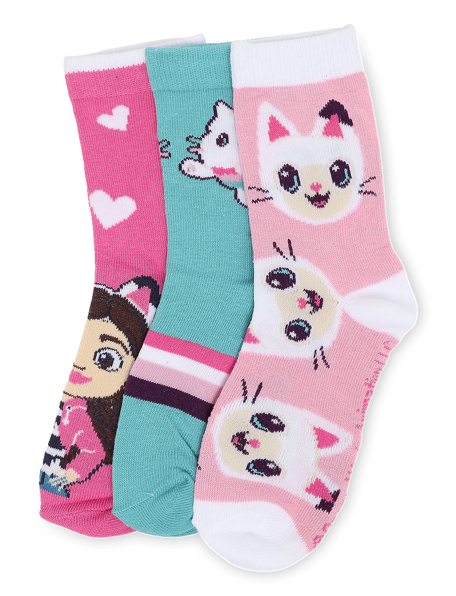 Gabby's Dollhouse - SOCKS - strumpor - pink - 0