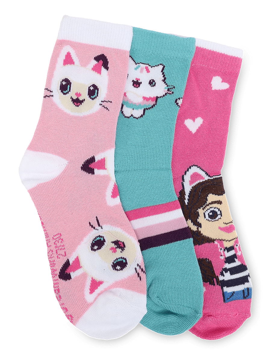 Gabby's Dollhouse - SOCKS - strumpor - pink - 1