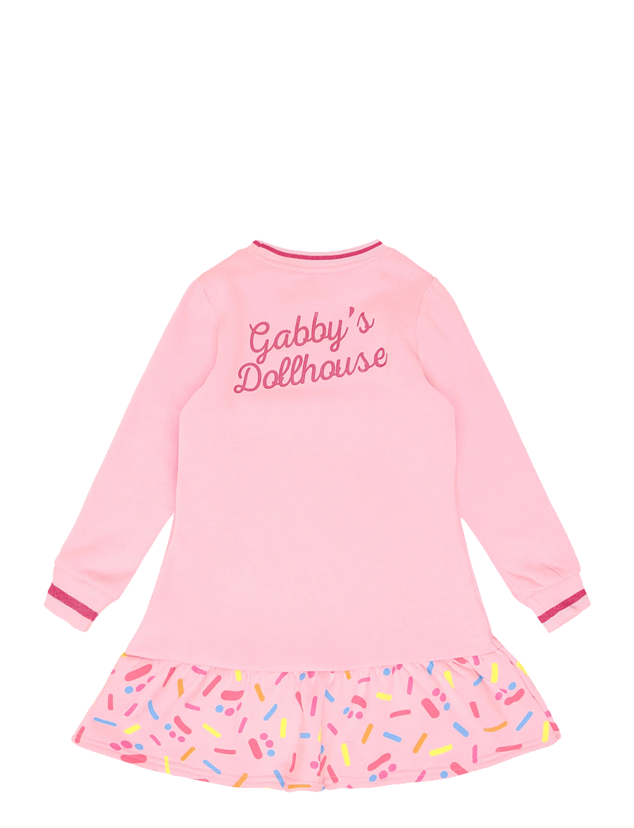 Gabby's Dollhouse - DRESS - long-sleeved casual dresses - pink - 1