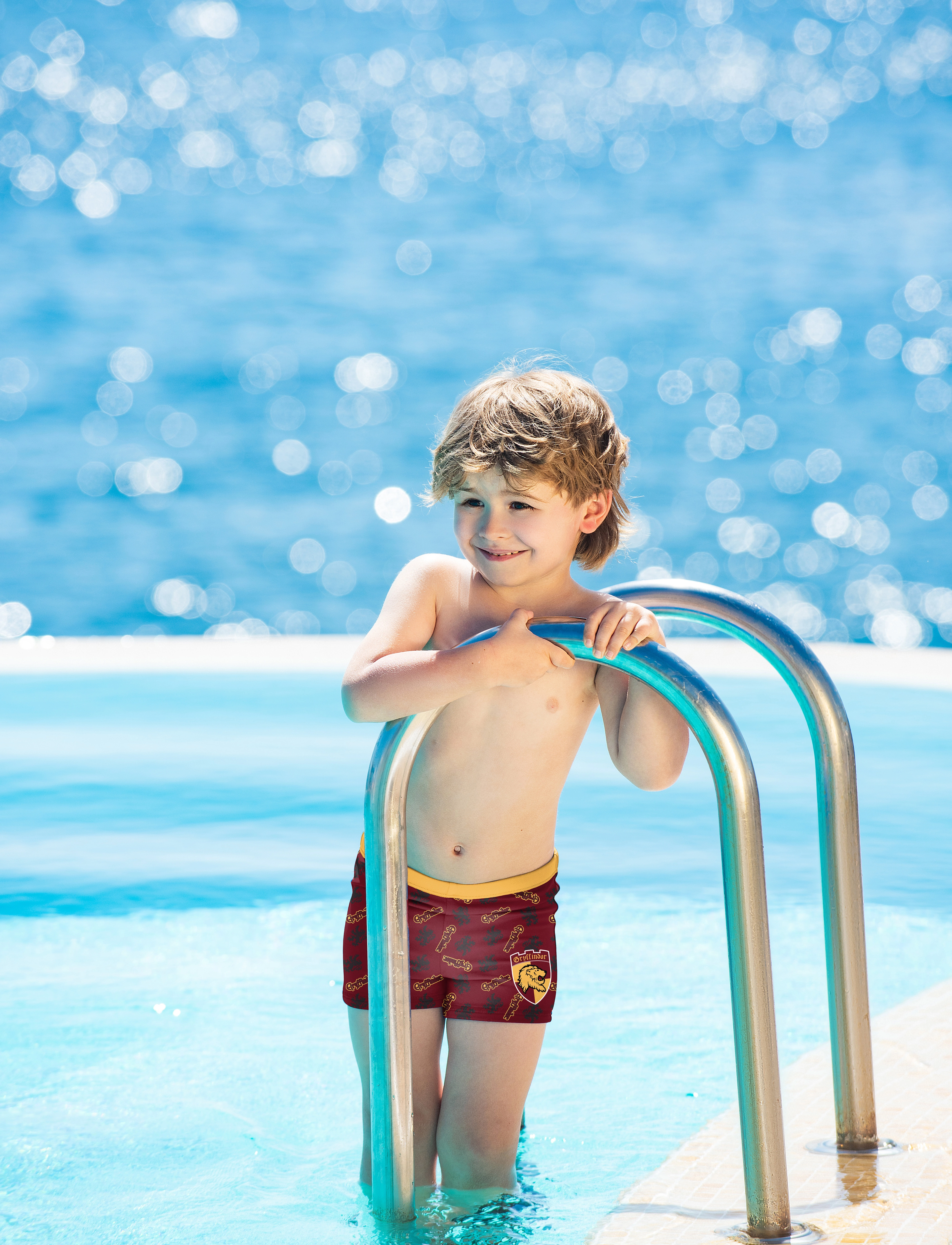 Harry Potter Swimsuit, 116, Red, Undertøj > Underbukser, Børn