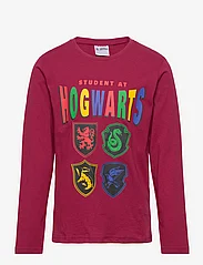 Harry Potter - LONG-SLEEVED T-SHIRT - long-sleeved t-shirts - dark red - 0