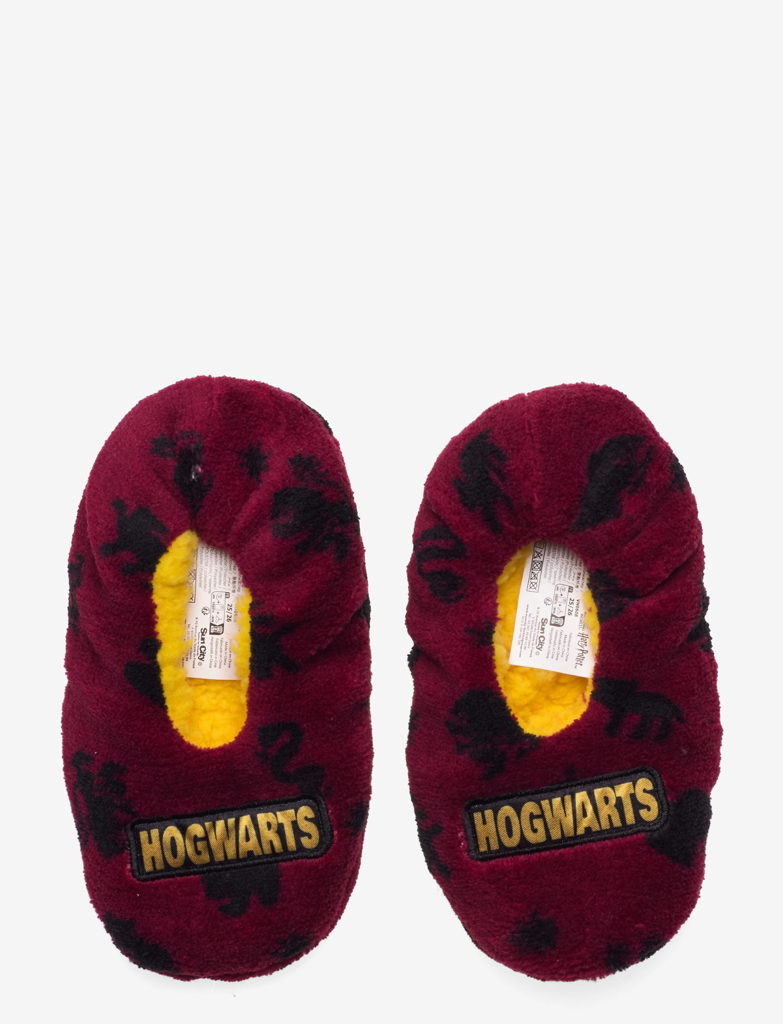 Harry Potter - SLIPPERS - dark red - 1