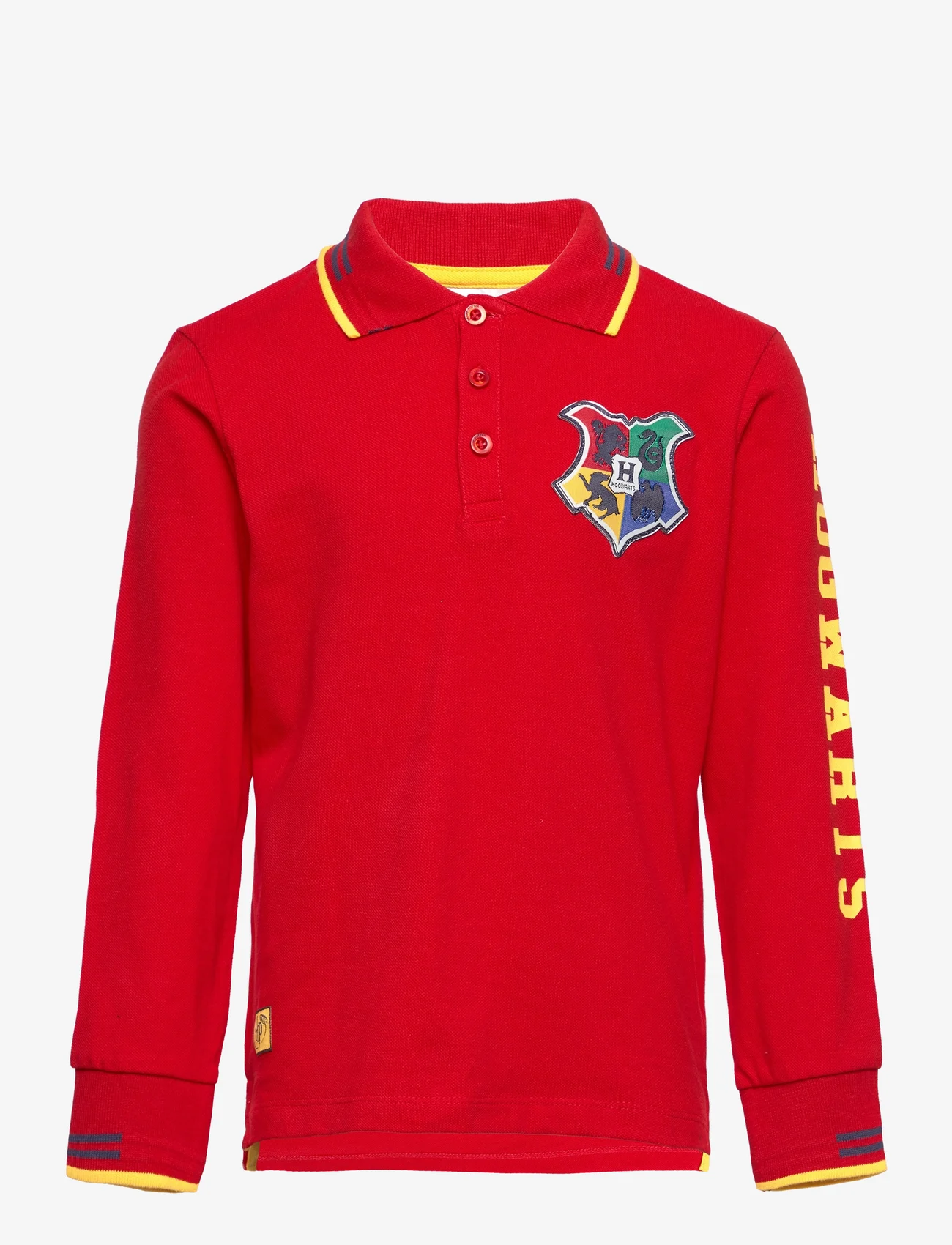 Harry Potter - LONG-SLEEVED POLO - poloer - red - 0
