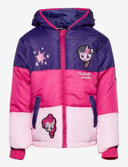 QUILTED JACKET - PURPLE