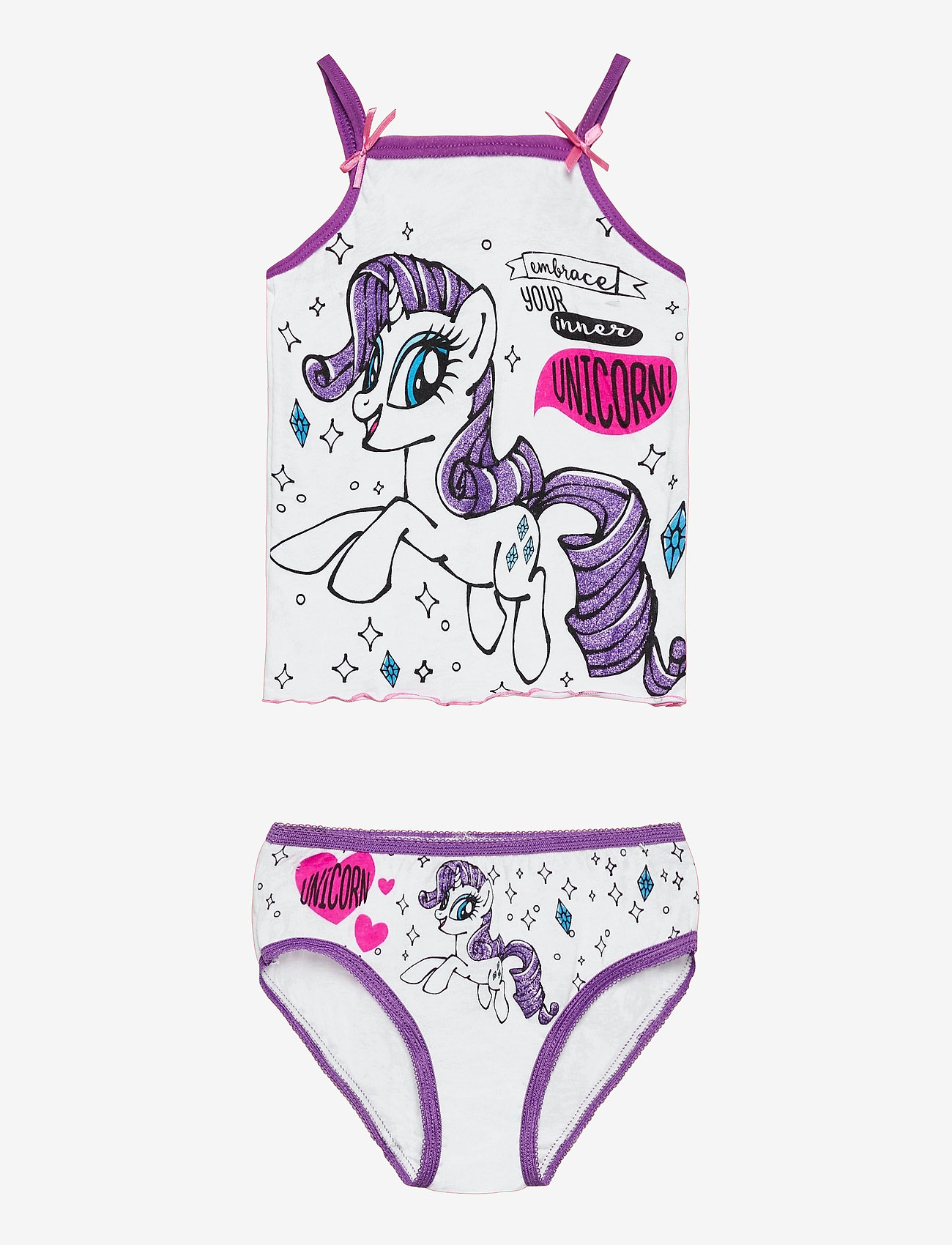 My Little Pony - SET TANK TOP + BRIEF - white - 0