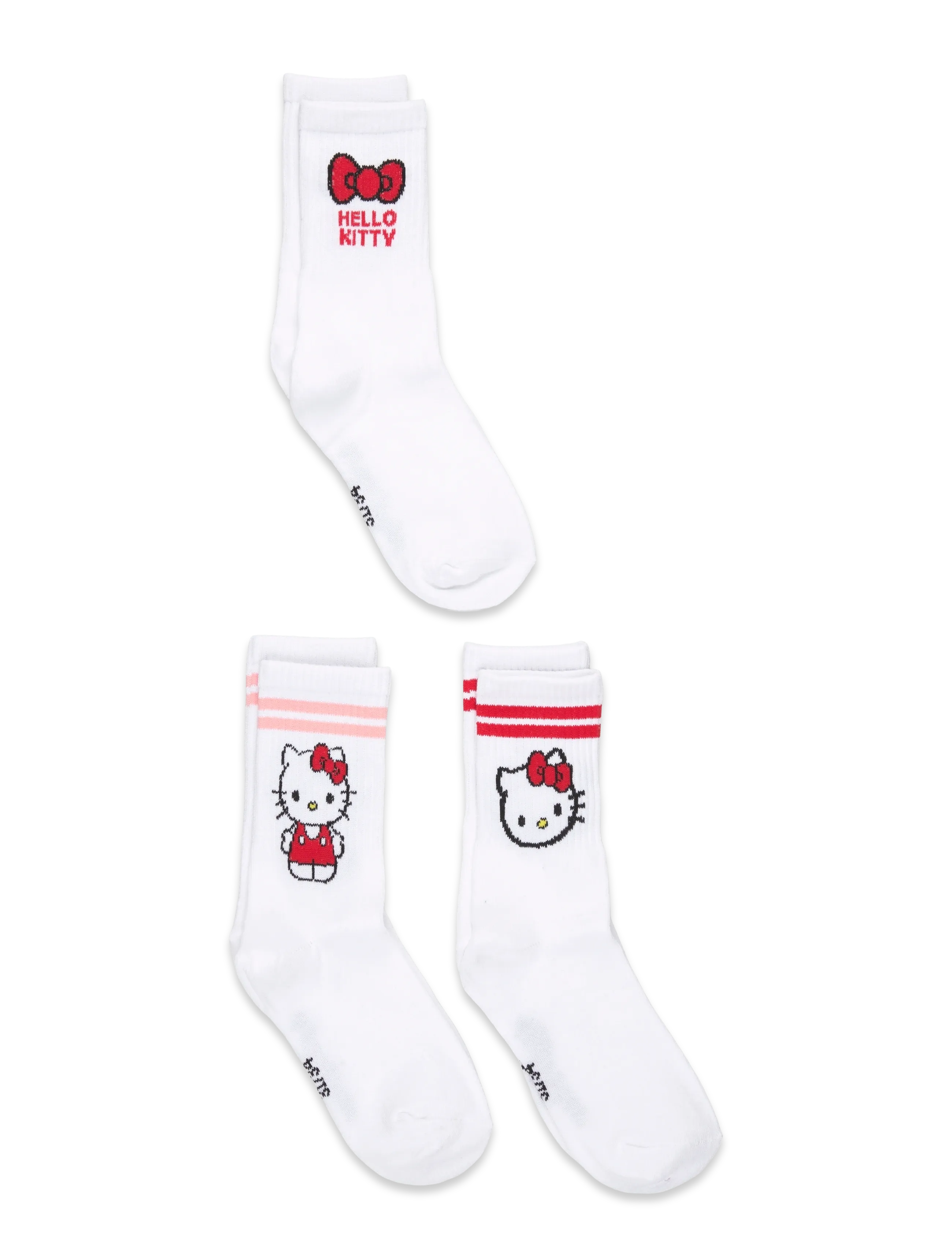 Hello Kitty Socks, 23/26, White, Sokker & Strømpebukser > Sokker, Børn