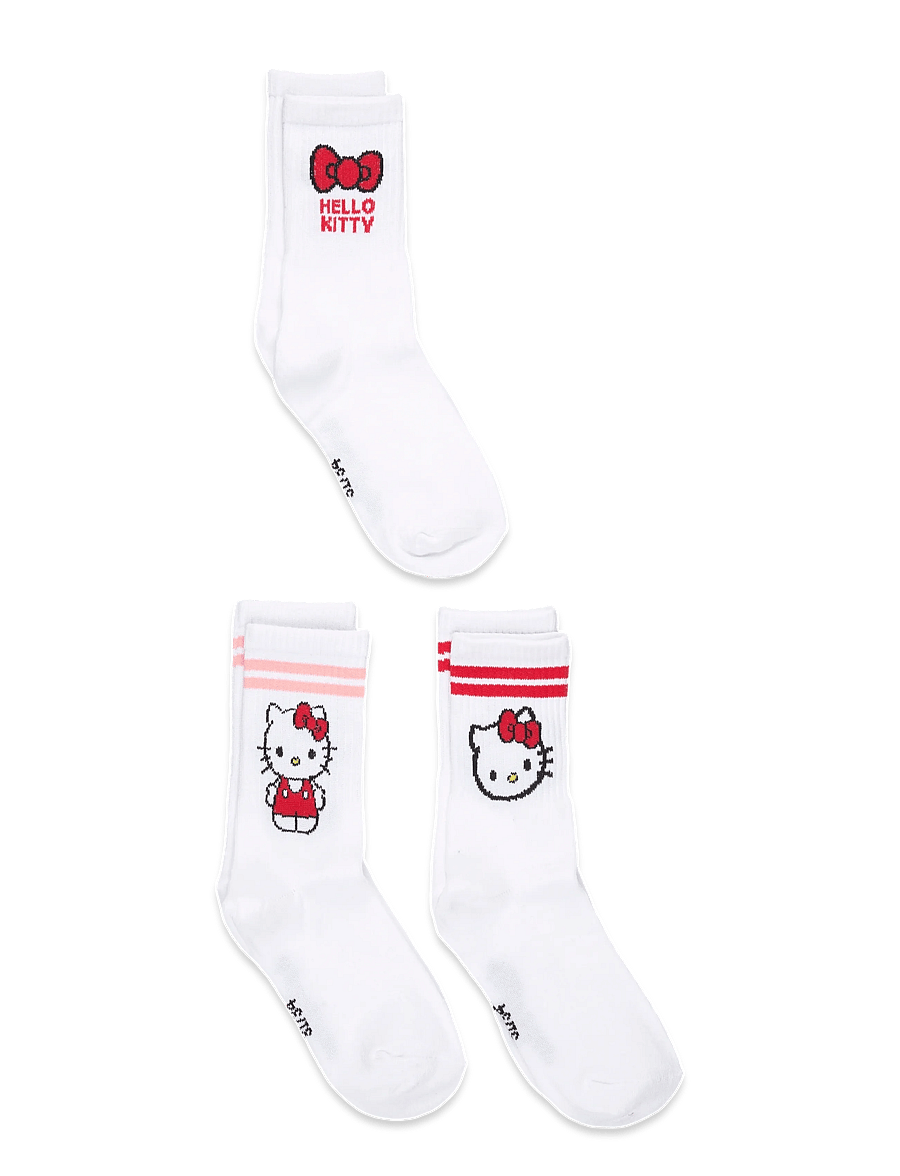 Hello Kitty - SOCKS - strømper - pack1 - 0