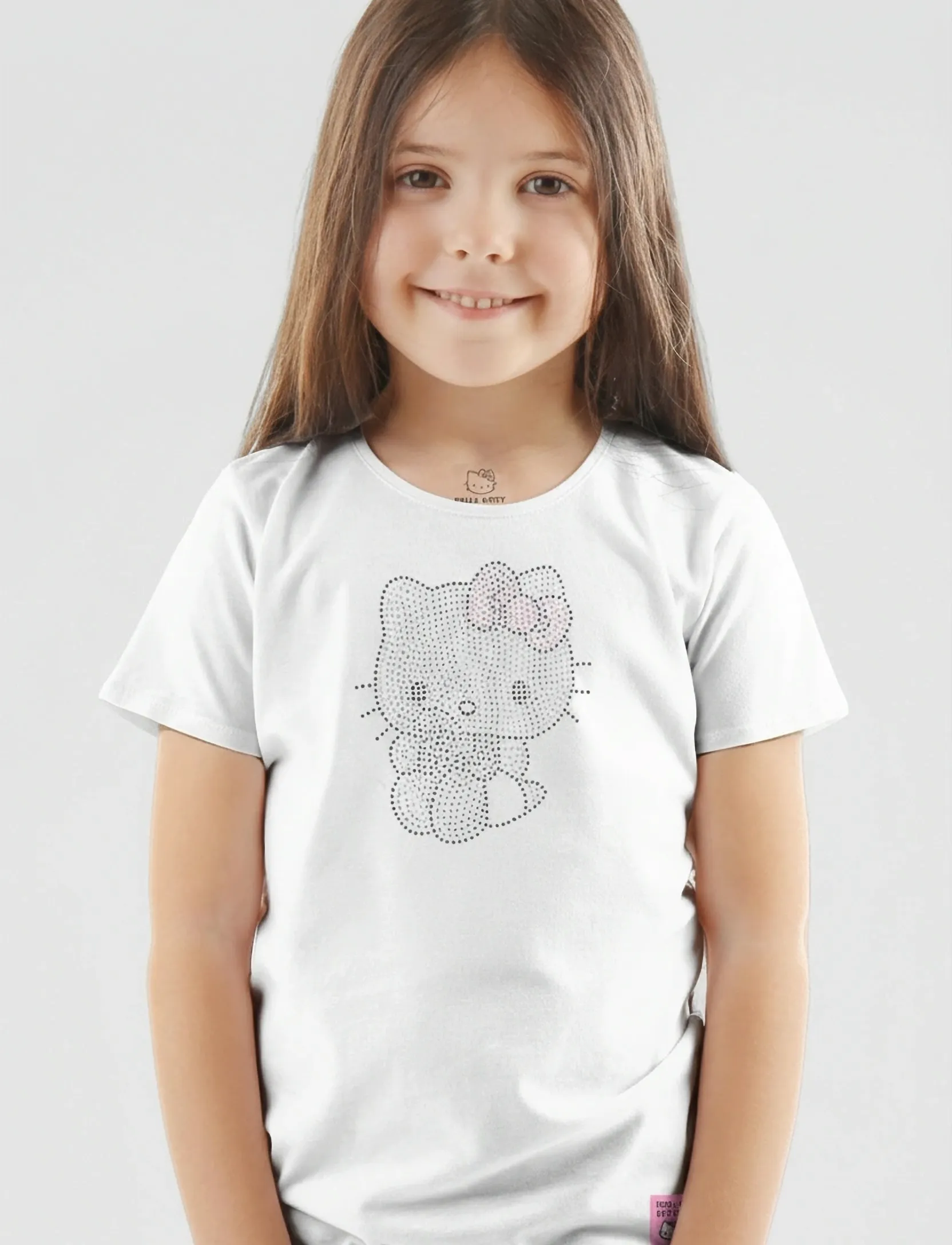 Hello Kitty Tshirt, 98, T-shirts, Weiß - Short-sleeved, Kinder