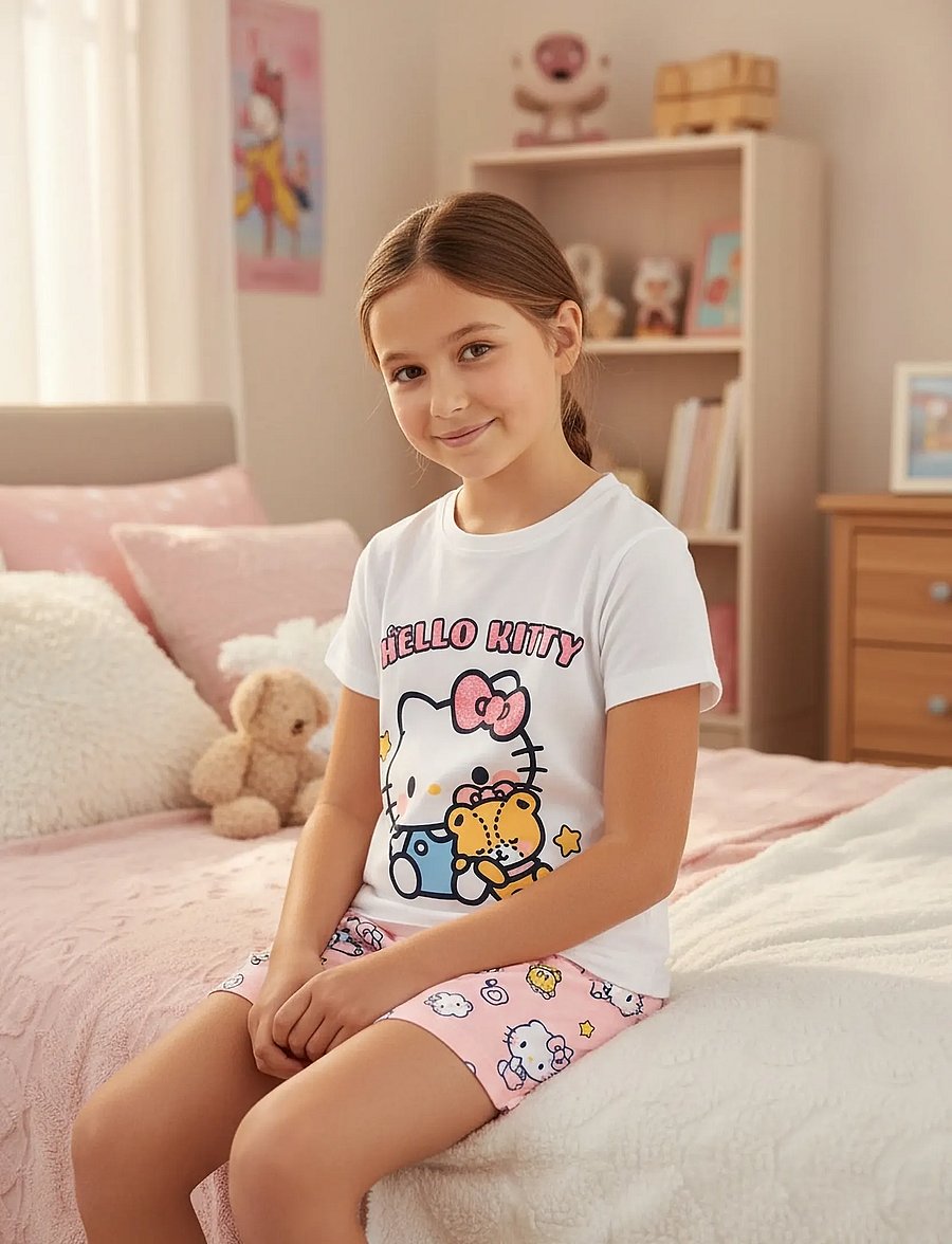 Hello Kitty - PYJAMA - sets - white - 0