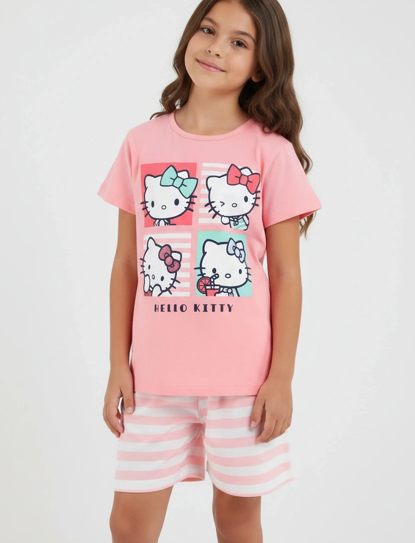 Hello Kitty Pyjama, 98, Pyjamas, Rosa - Pyjama Sets, Kinder