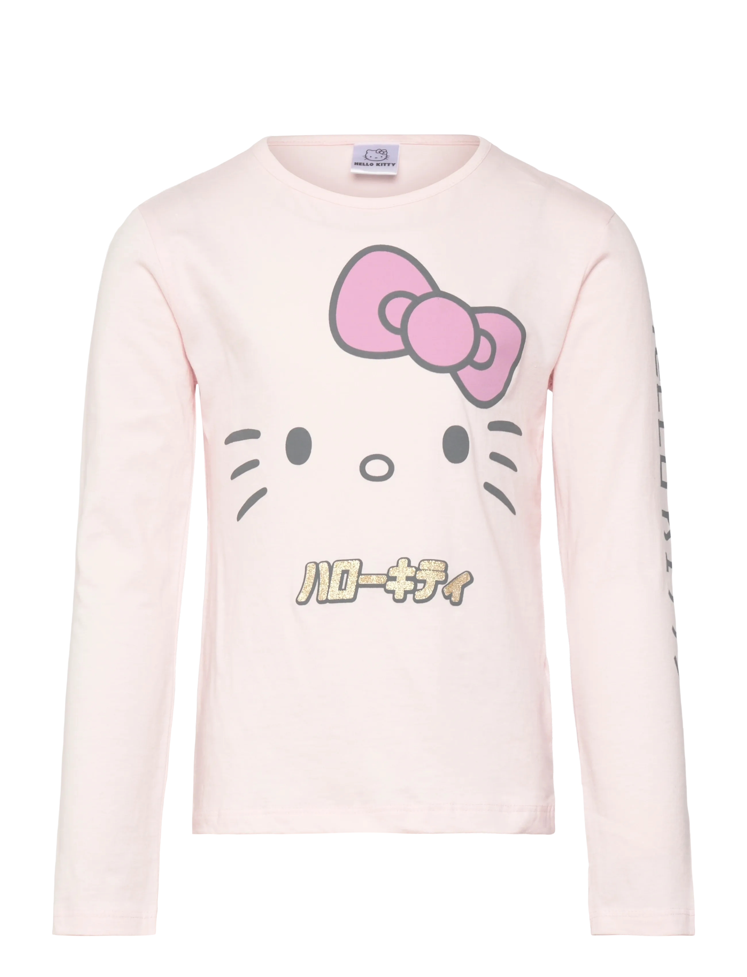 Hello Kitty Tshirt, 110, T-shirts, Rosa - Long-sleeved Kinder
