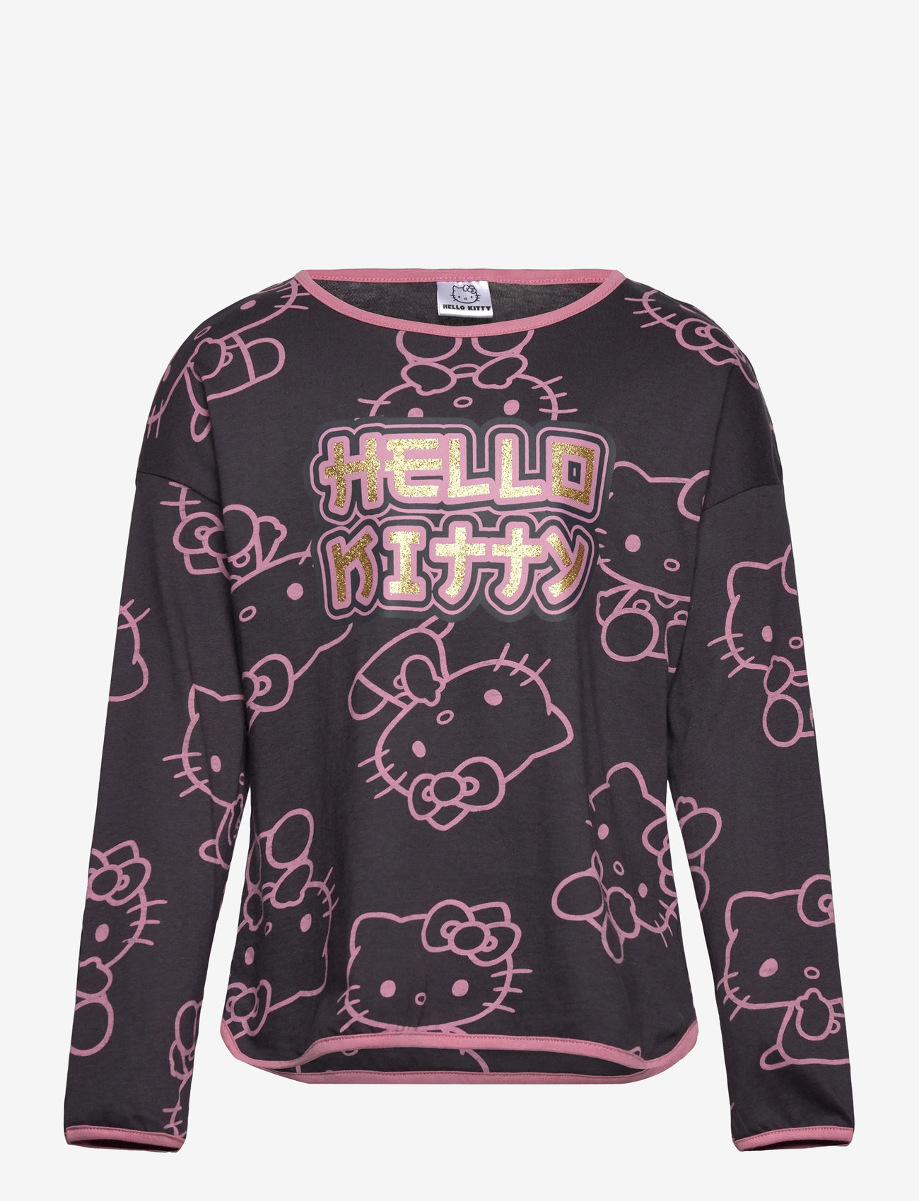 Hello Kitty - TSHIRT - långärmade t-shirts - dgrey - 0