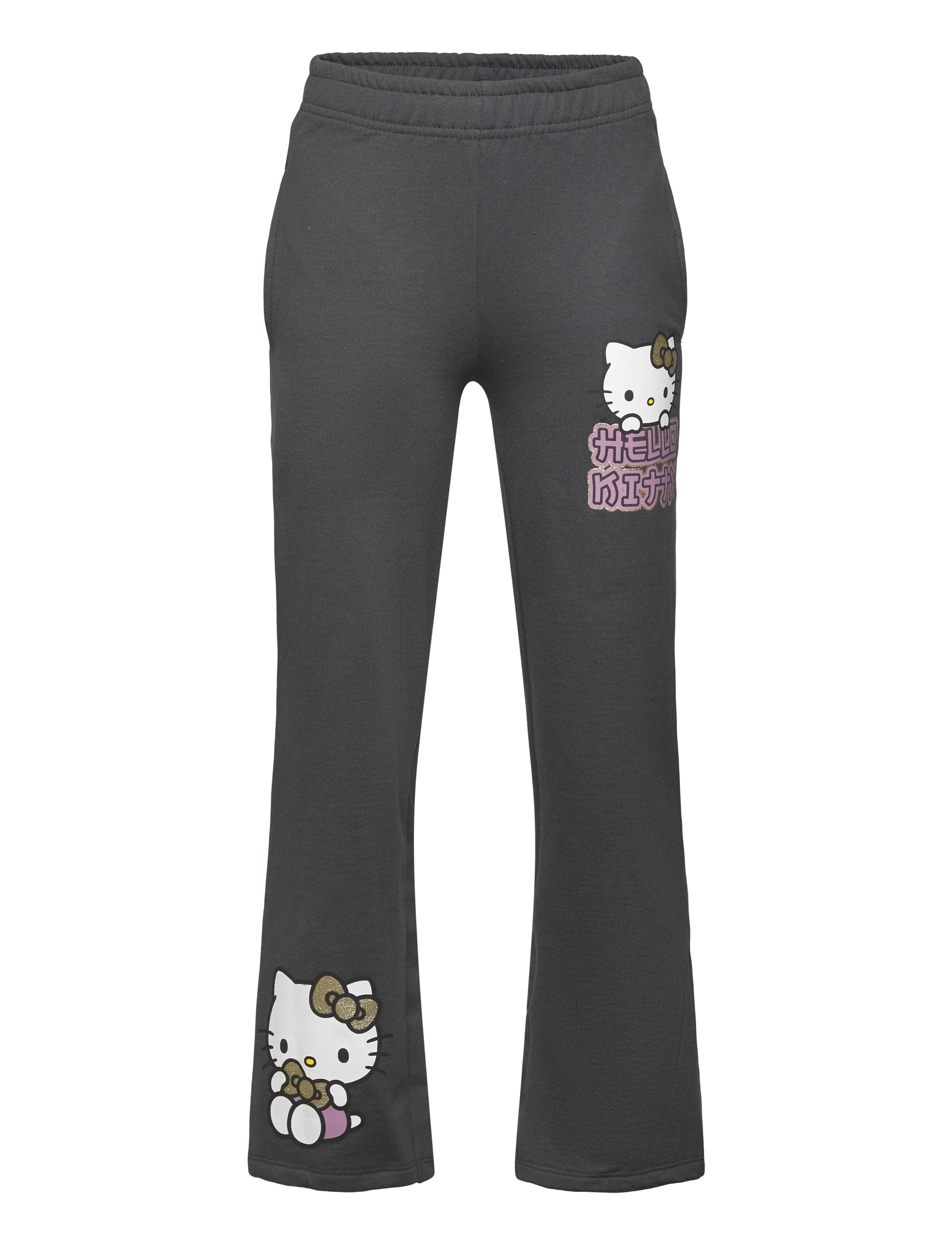 Hello Kitty PANTS - Tøj - DGREY / grey