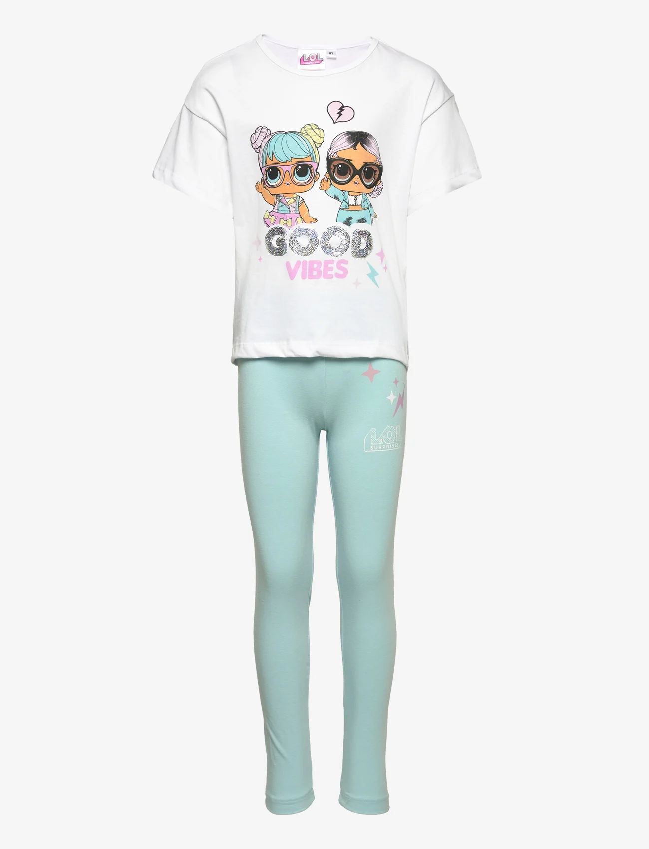 L.O.L - SET 2P TS + LEGGING - setit - white - 0