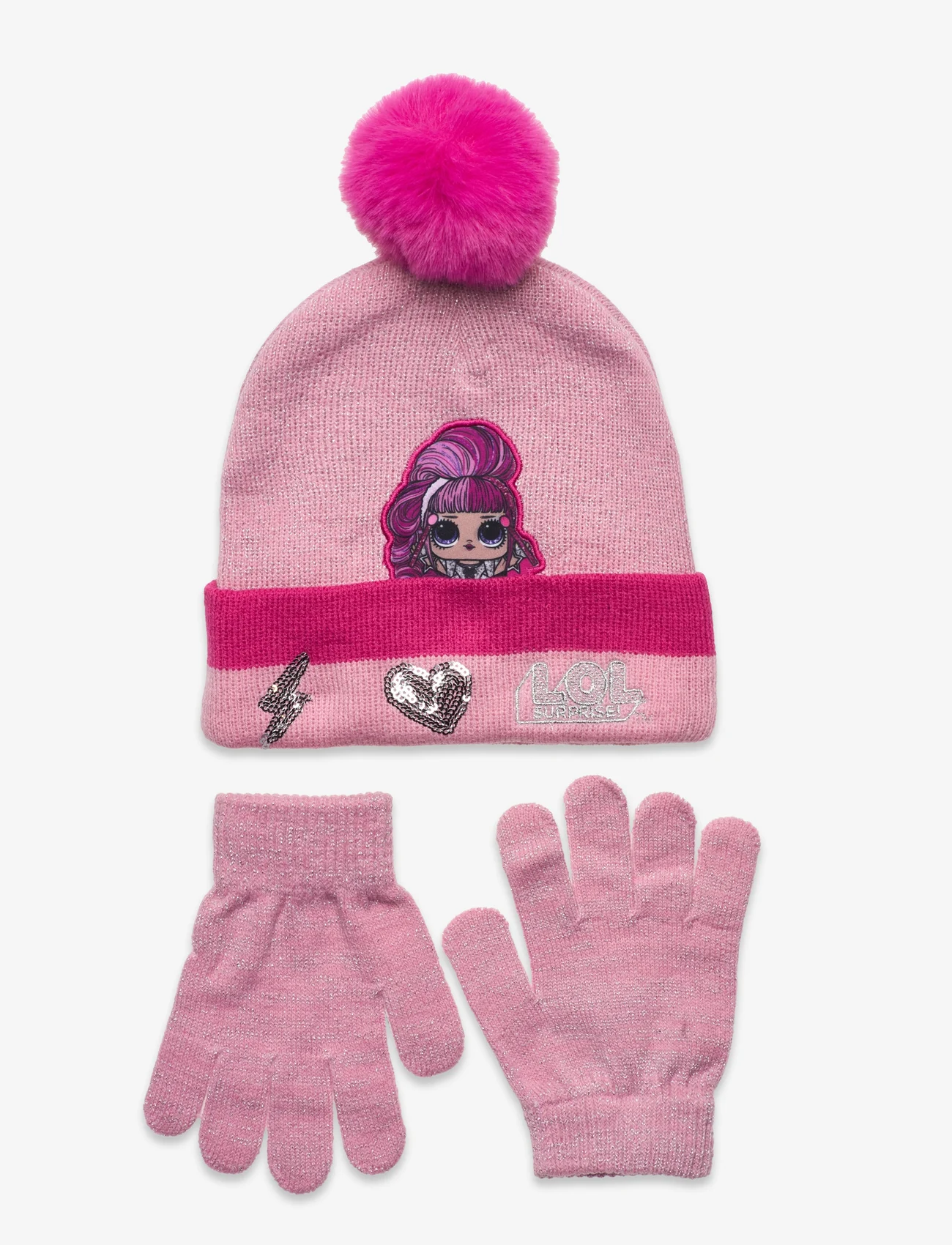 L.O.L - SET CAP + GLOOVES - lowest prices - pink - 0