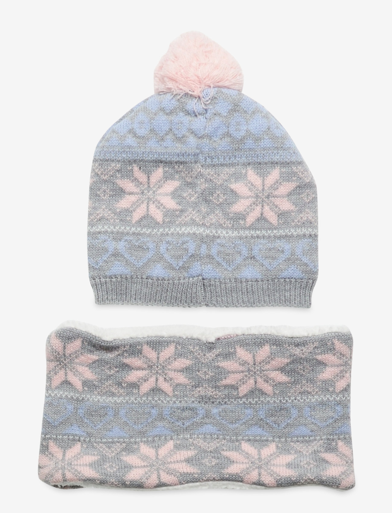 L.O.L - BONNET & SNOOD - grey - 2