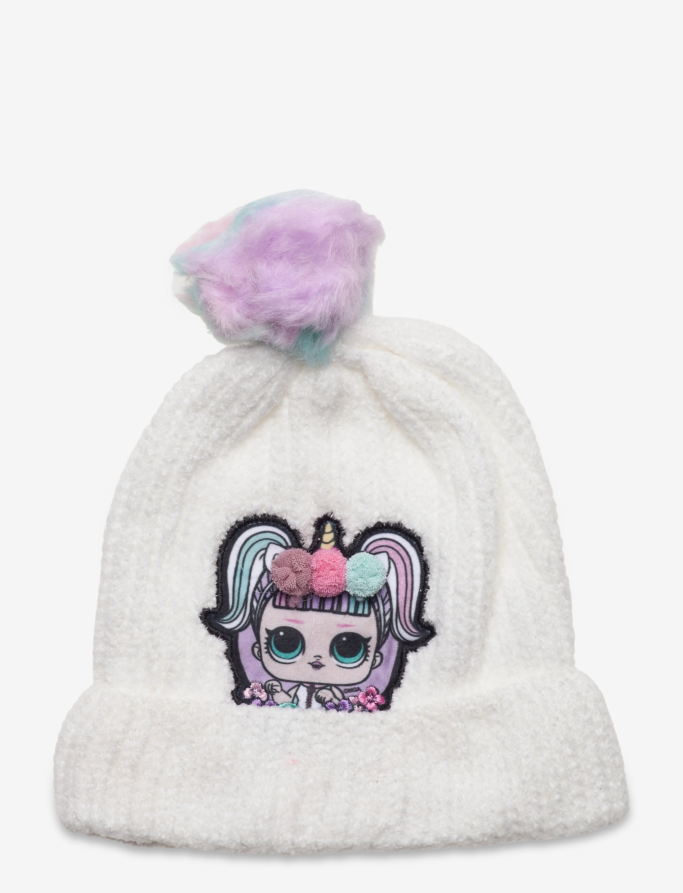 L.O.L CAP - Vinterhuer - OFF WHITE / white