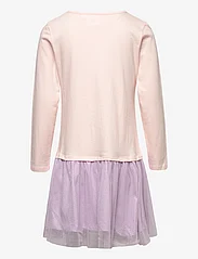 L.O.L - LONG-SLEEVED DRESS - long-sleeved casual dresses - pink - 1