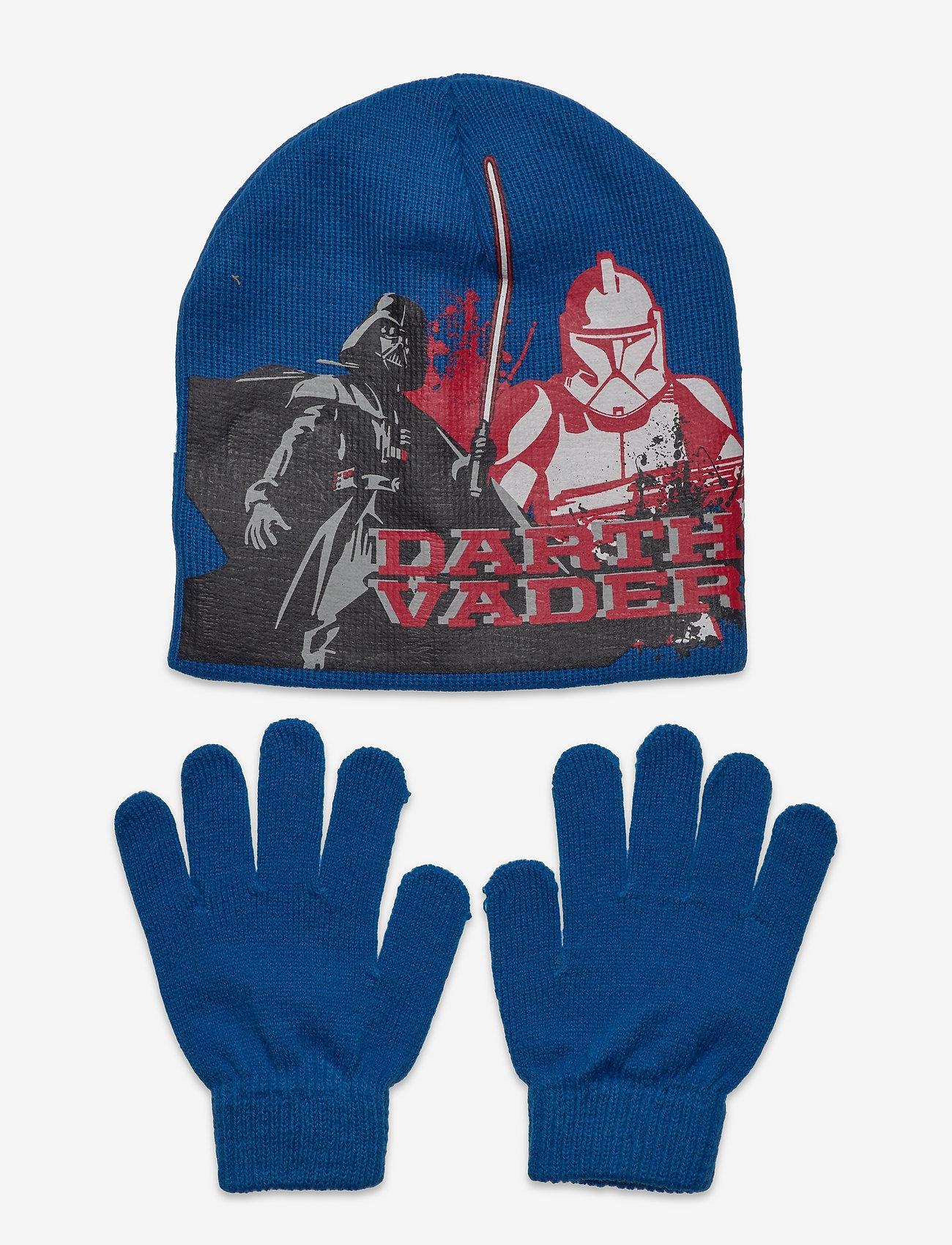 Star Wars - SET CAP + GLOOVES - blue - 0