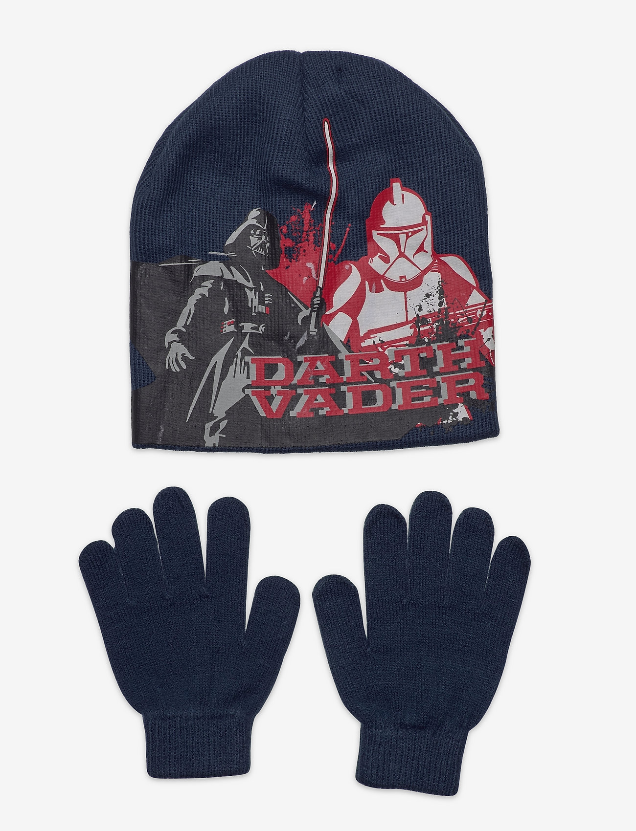 Star Wars - SET CAP + GLOOVES - navy - 0