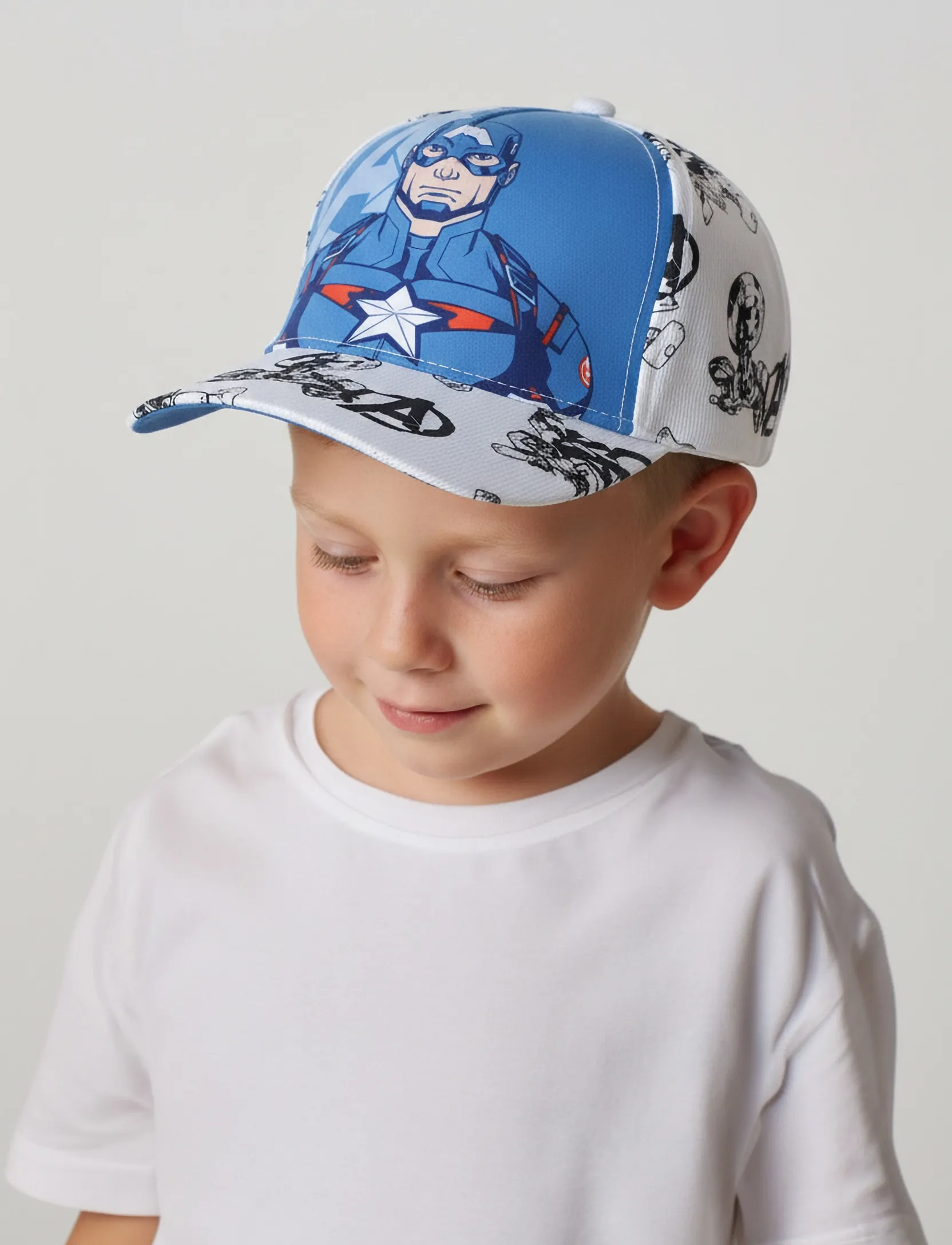 Marvel Caps, 54, Headwear, Blau - Kinder