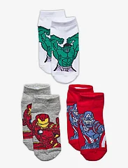 Marvel - Pack 3 low socks - die niedrigsten preise - grey - 0