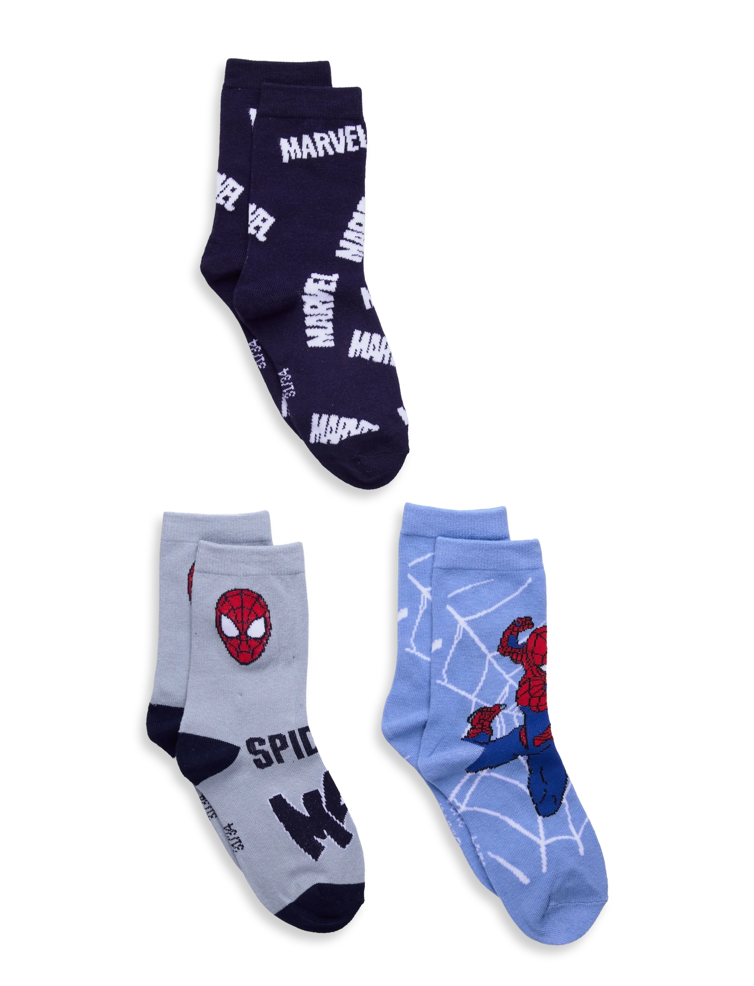 Spider-man SOCKS - Strumpor - PACK2 / navy