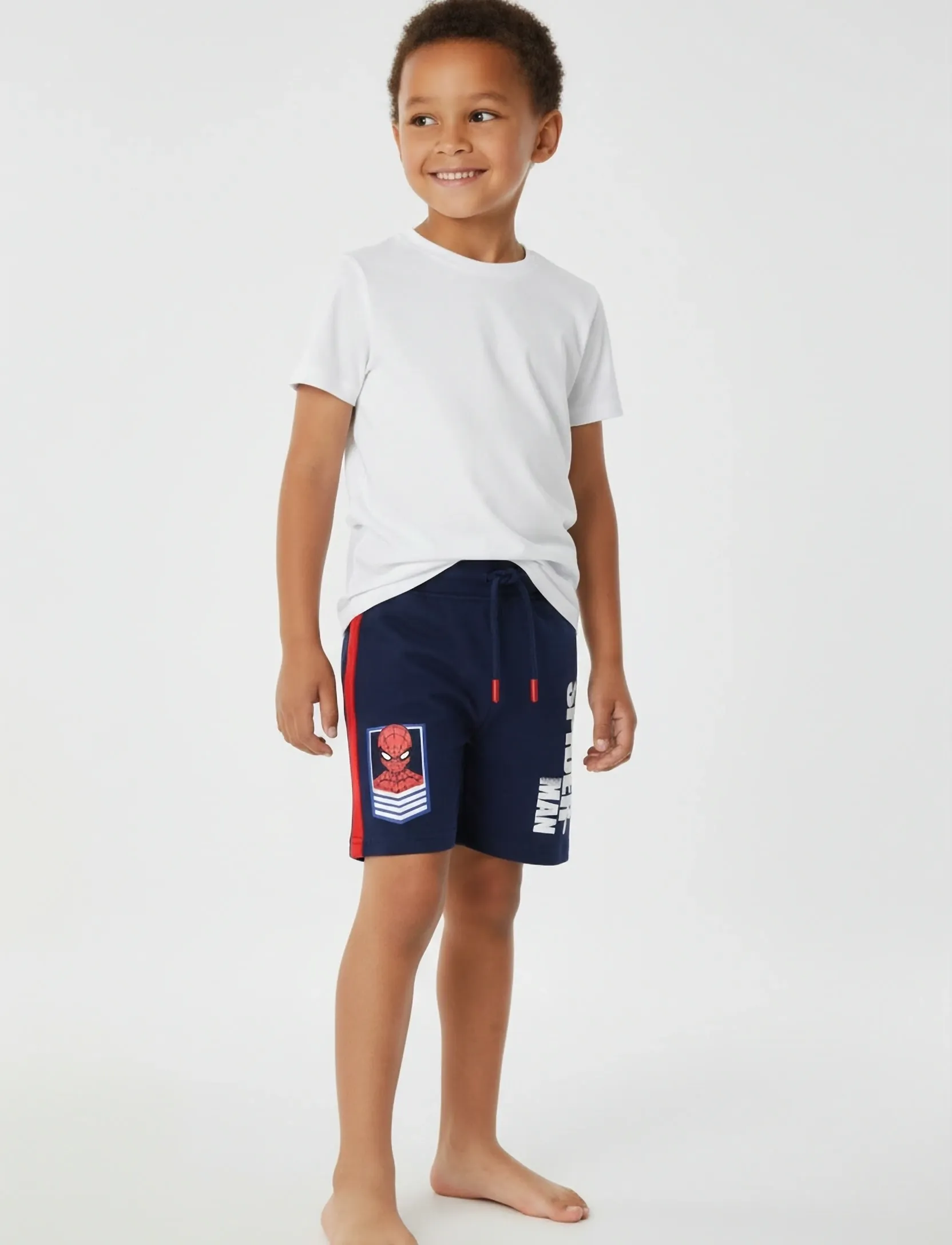Spider-man Pants, 98, Shorts, Marineblau - Sweat Kinder