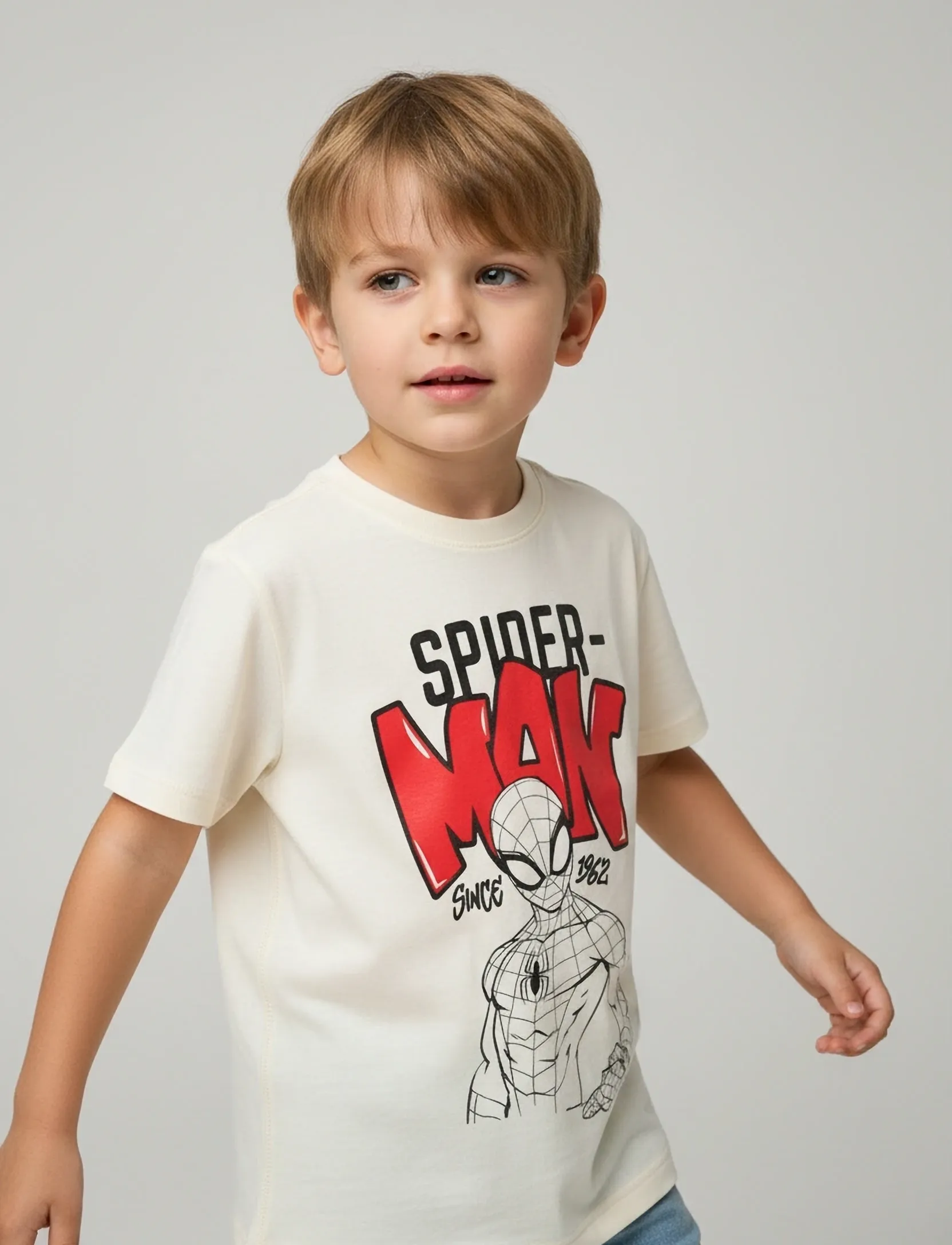 Spider-man TSHIRT - Topit ja T-paidat - OWHITE / cream