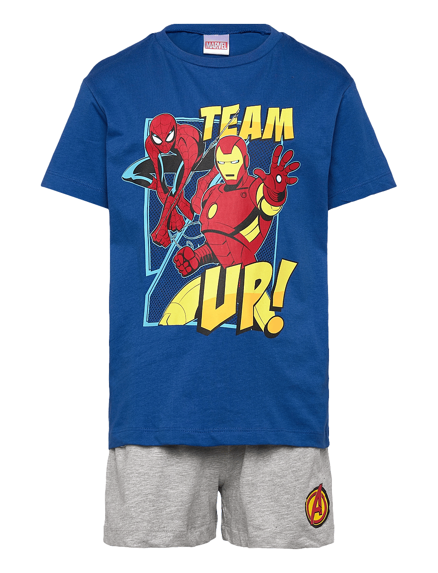 Marvel - SET - sets mit kurzärmeligem t-shirt - blue - 1