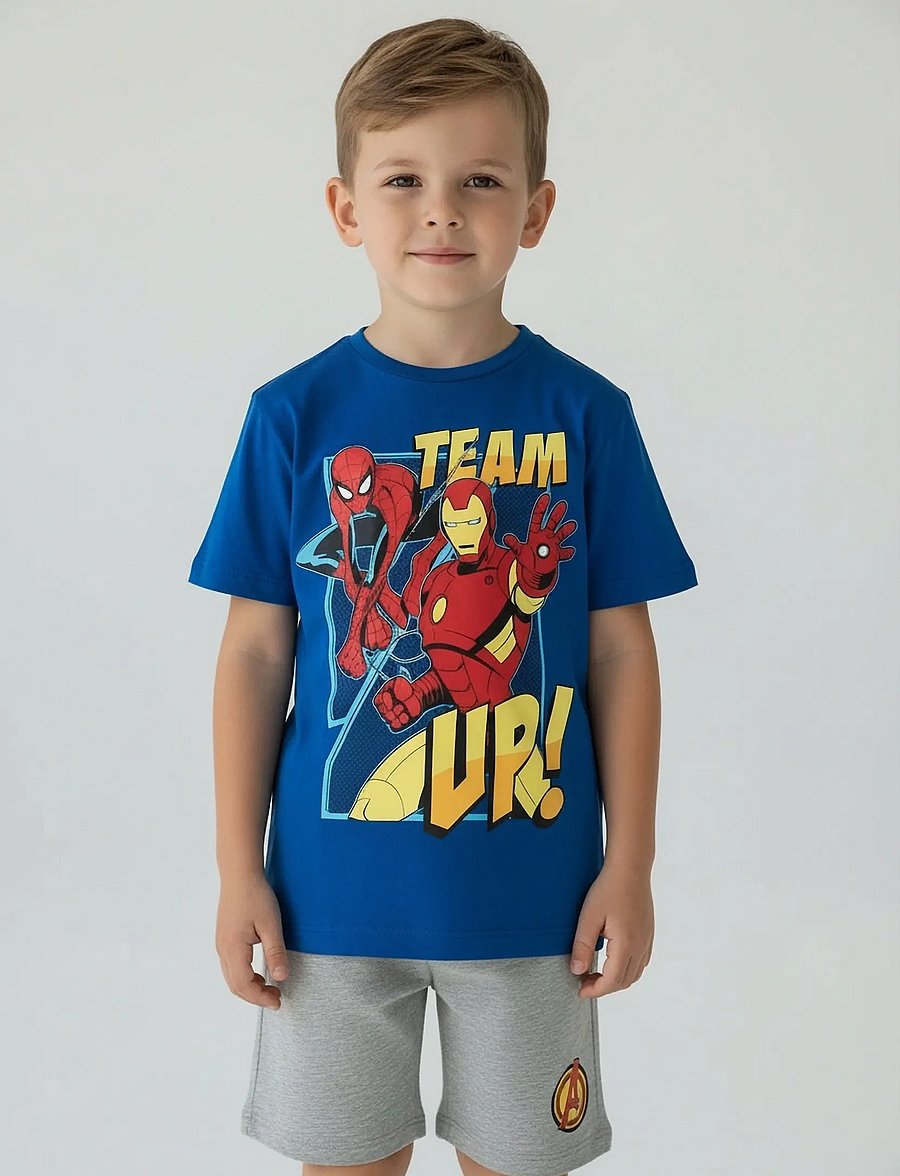 Marvel - SET - sets mit kurzärmeligem t-shirt - blue - 0
