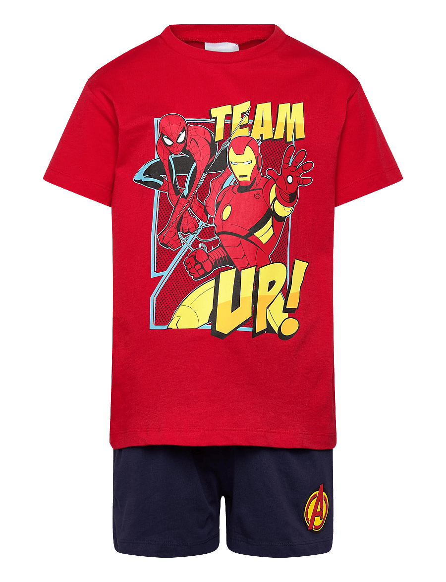 Marvel - SET - sets mit kurzärmeligem t-shirt - red - 1