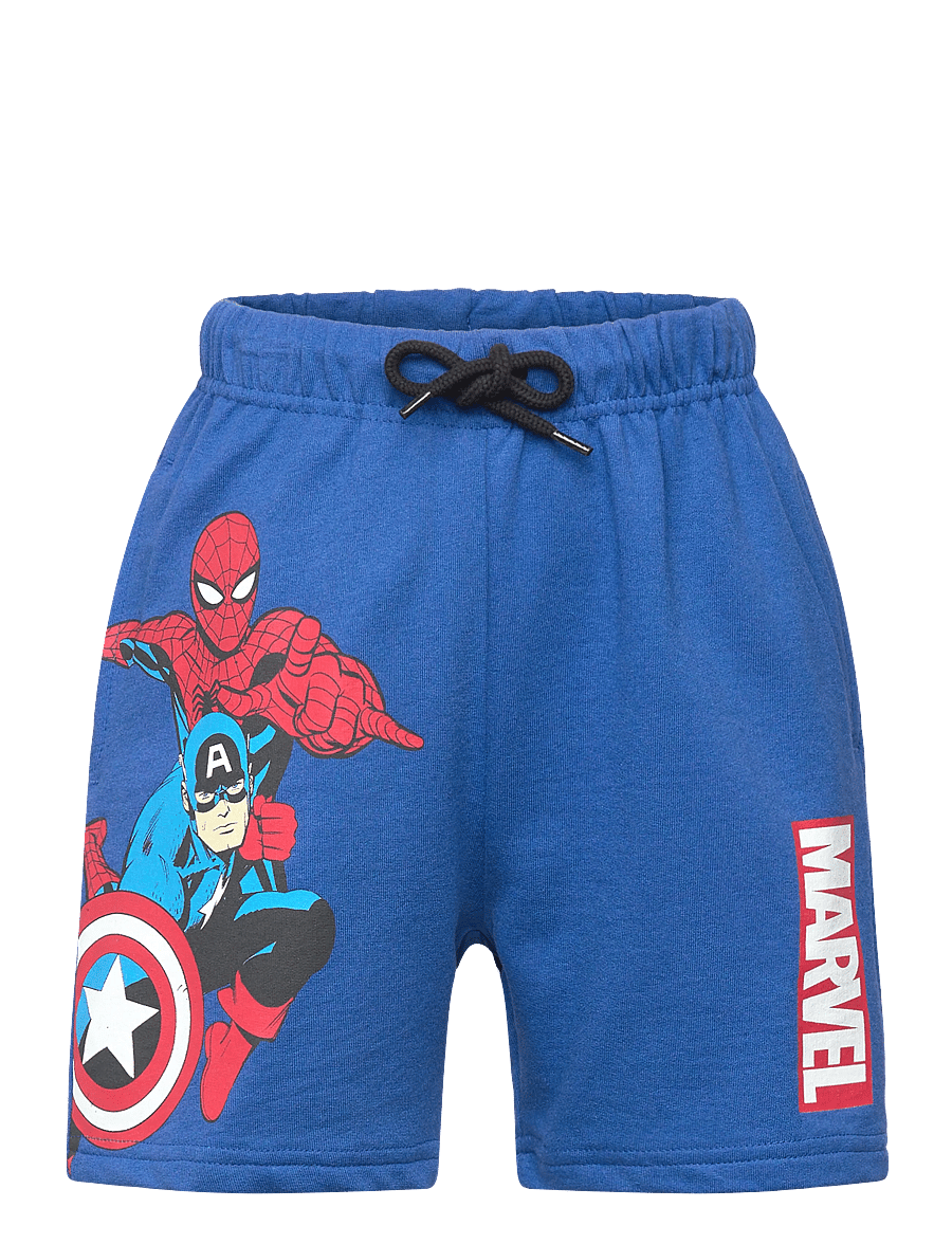 Marvel - PANTS - sweatshorts - blue - 1