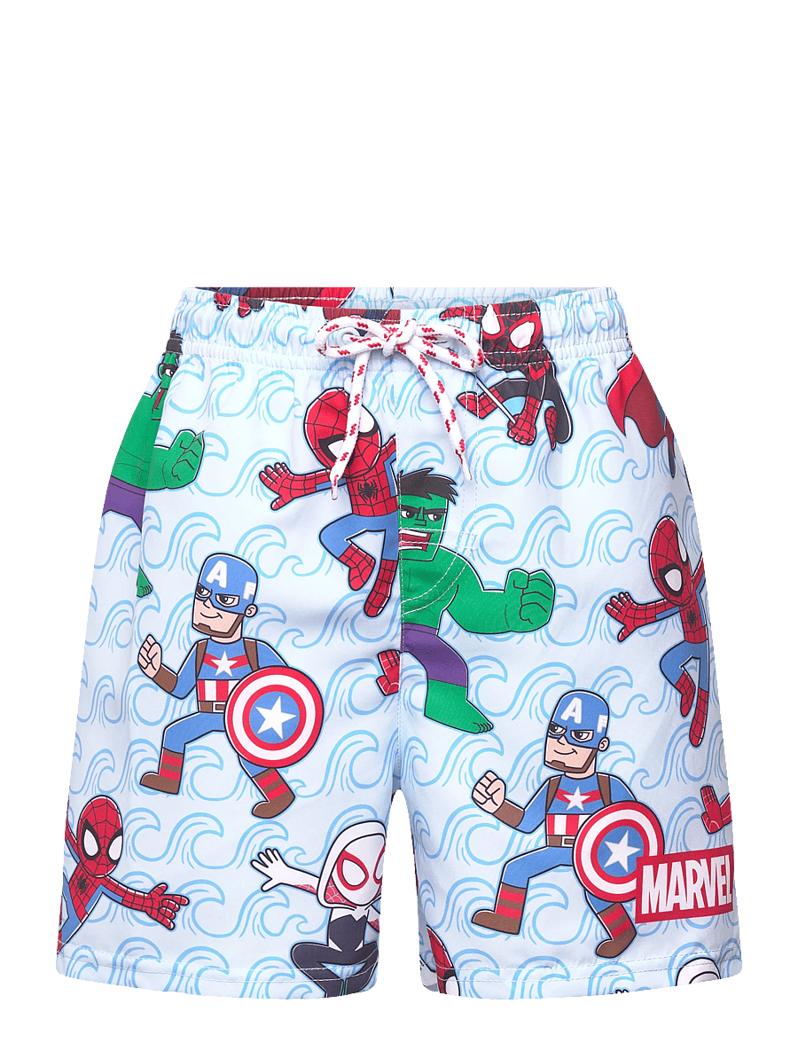 Marvel - SWIMWEAR - badebukser - lblue - 0