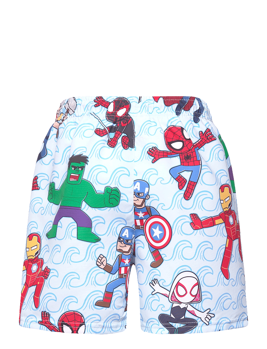 Marvel - SWIMWEAR - badebukser - lblue - 1