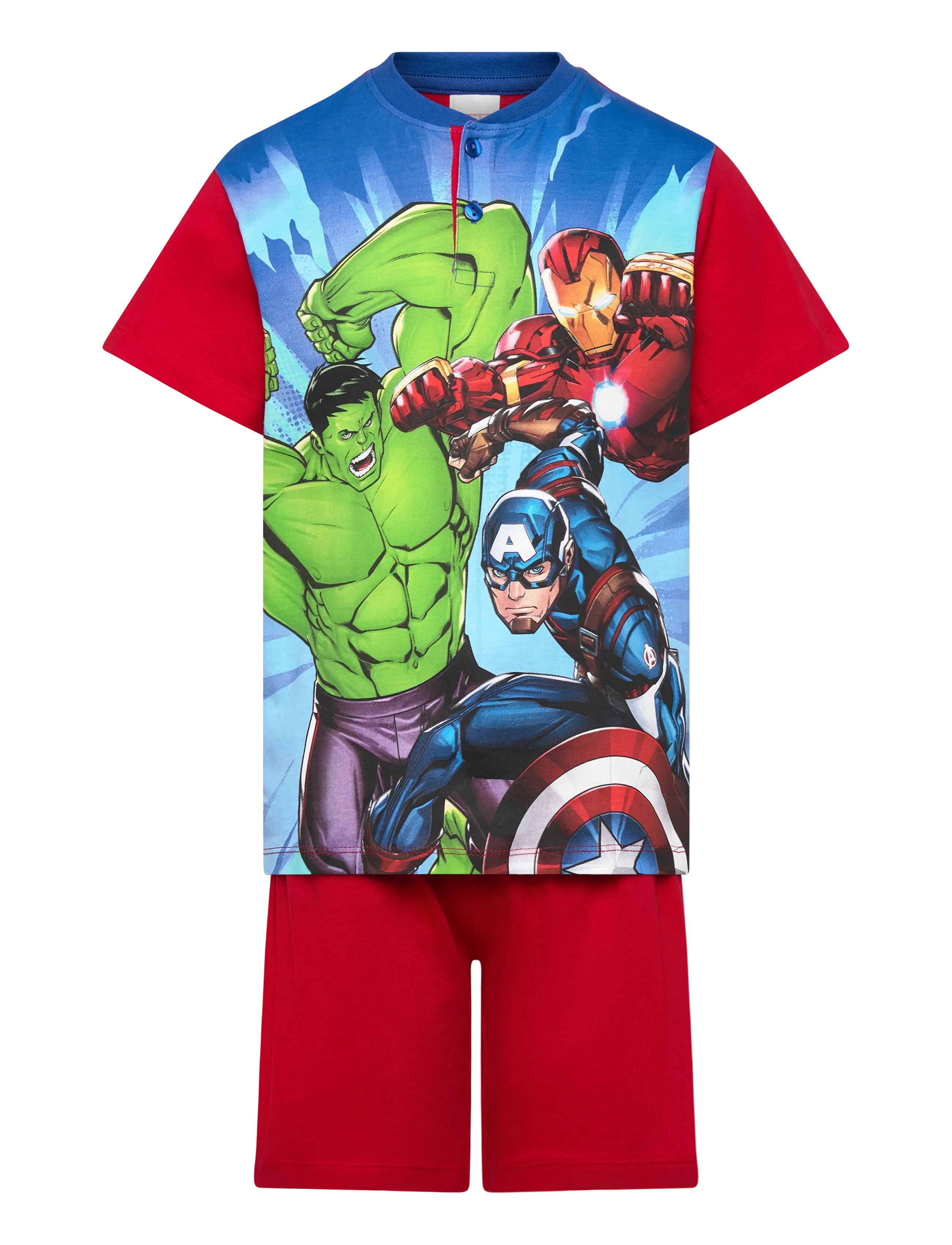 Marvel Pyjama, 140, Red, Pyjamas > Pyjamas-Sæt, Børn