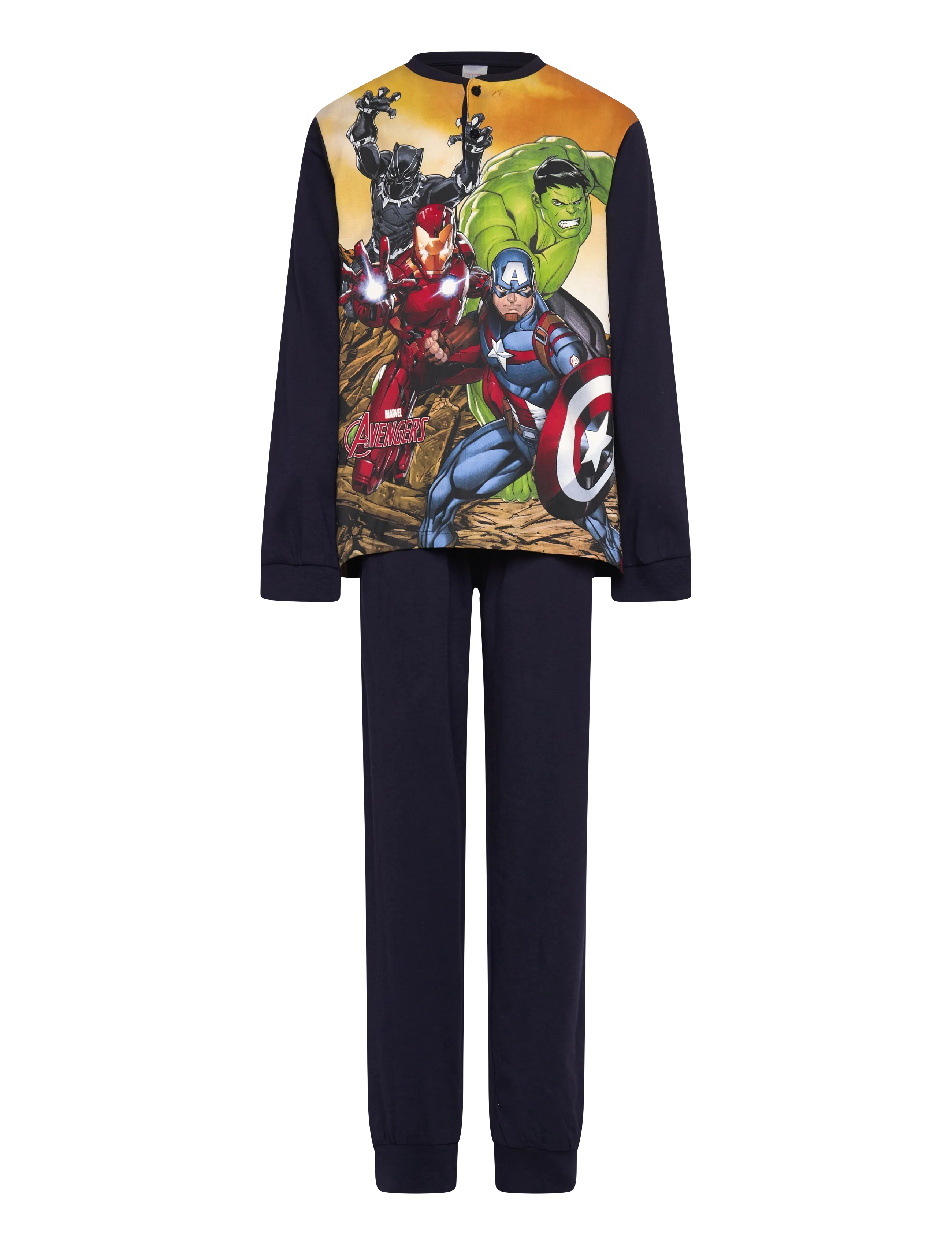 Marvel Pyjama, 104, Navy, Pyjamas > Pyjamas-Sæt, Børn